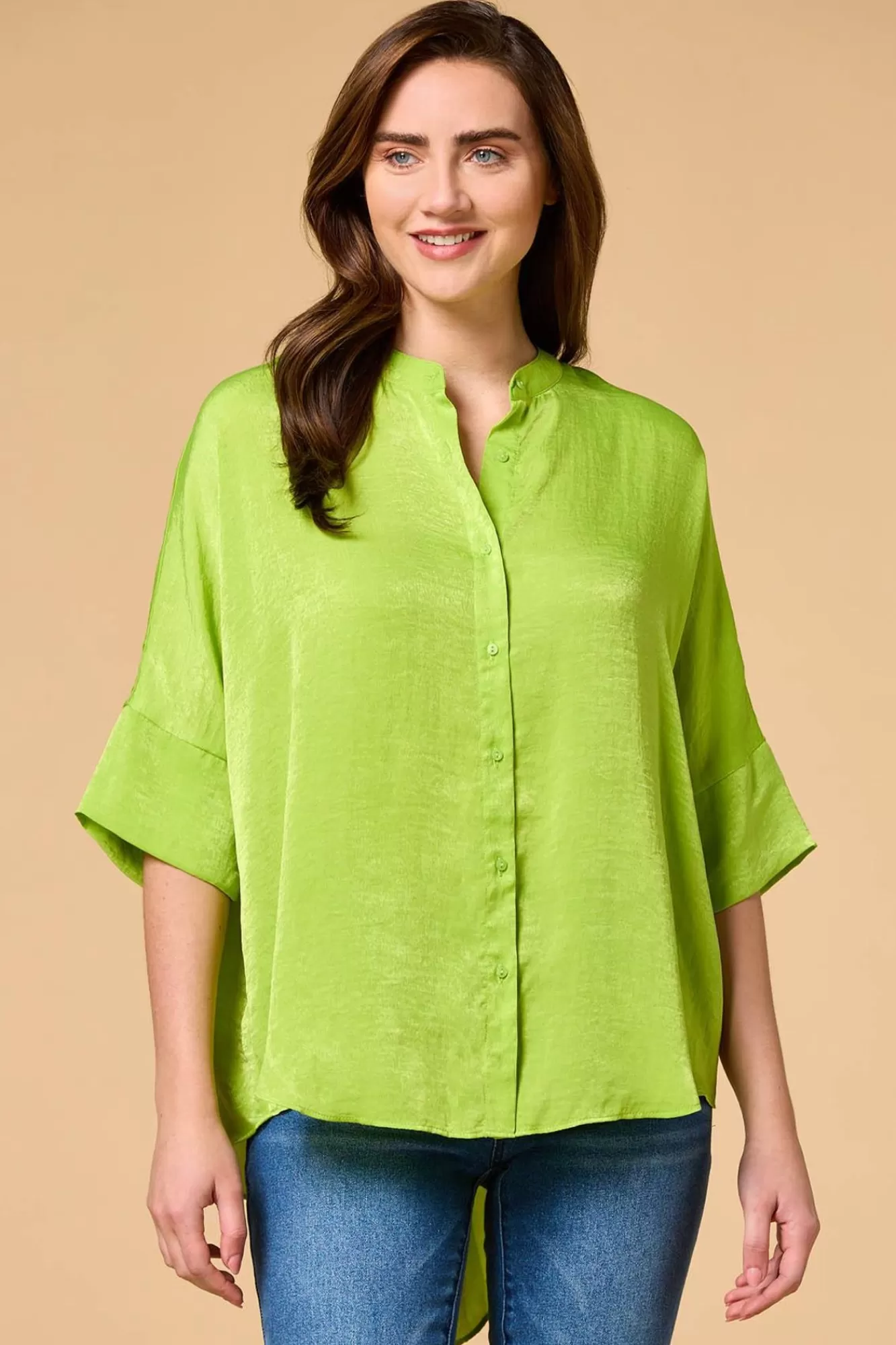 Women Versona A Long Long Time Top Lime