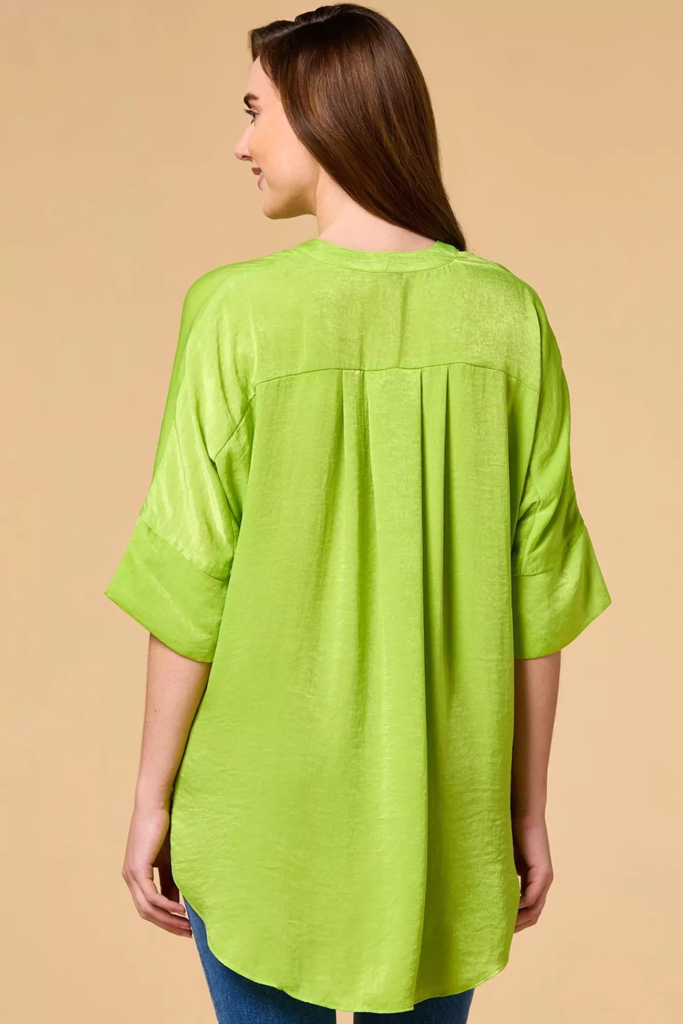 Women Versona A Long Long Time Top Lime