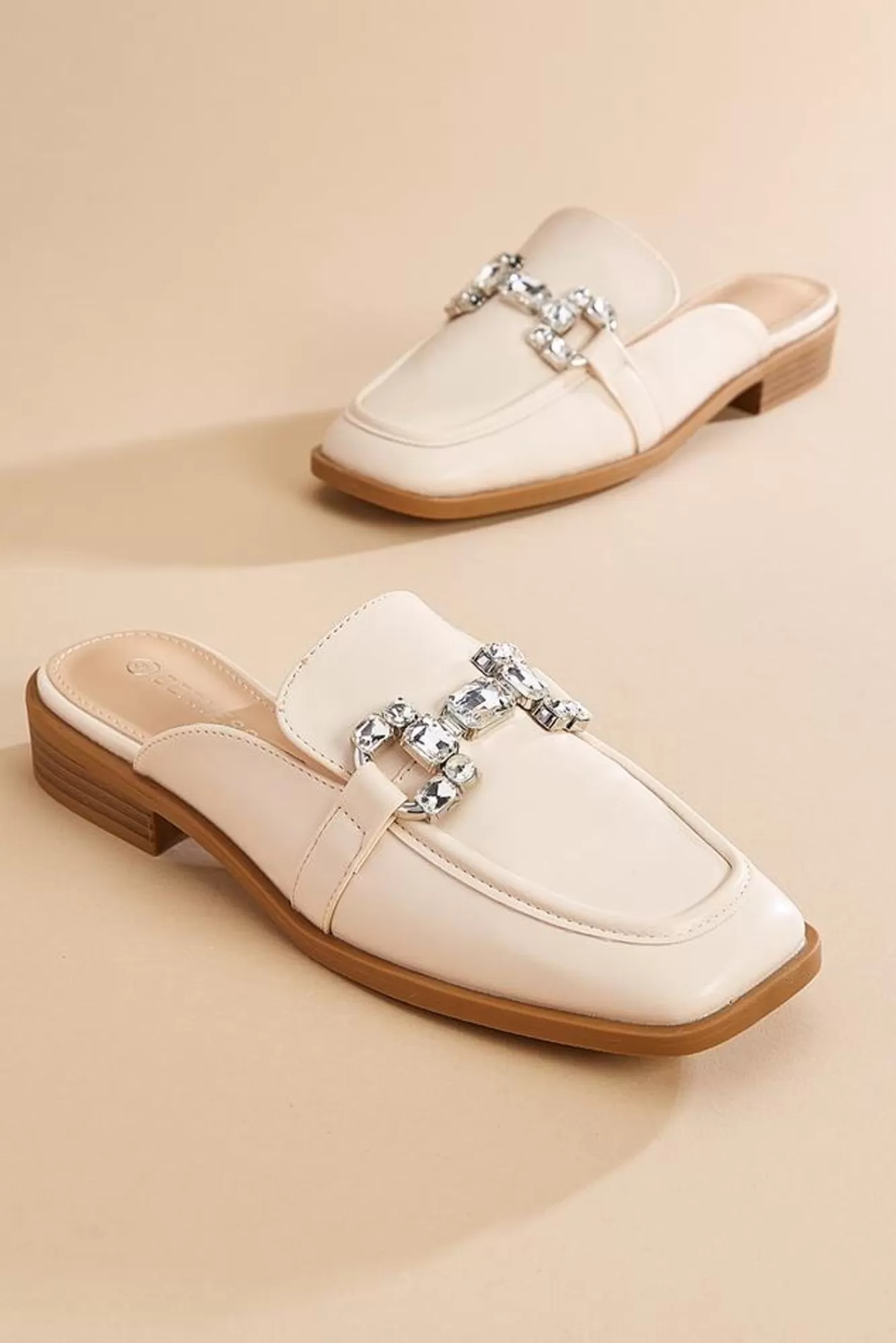 Women Versona Bling Horsebit Mules