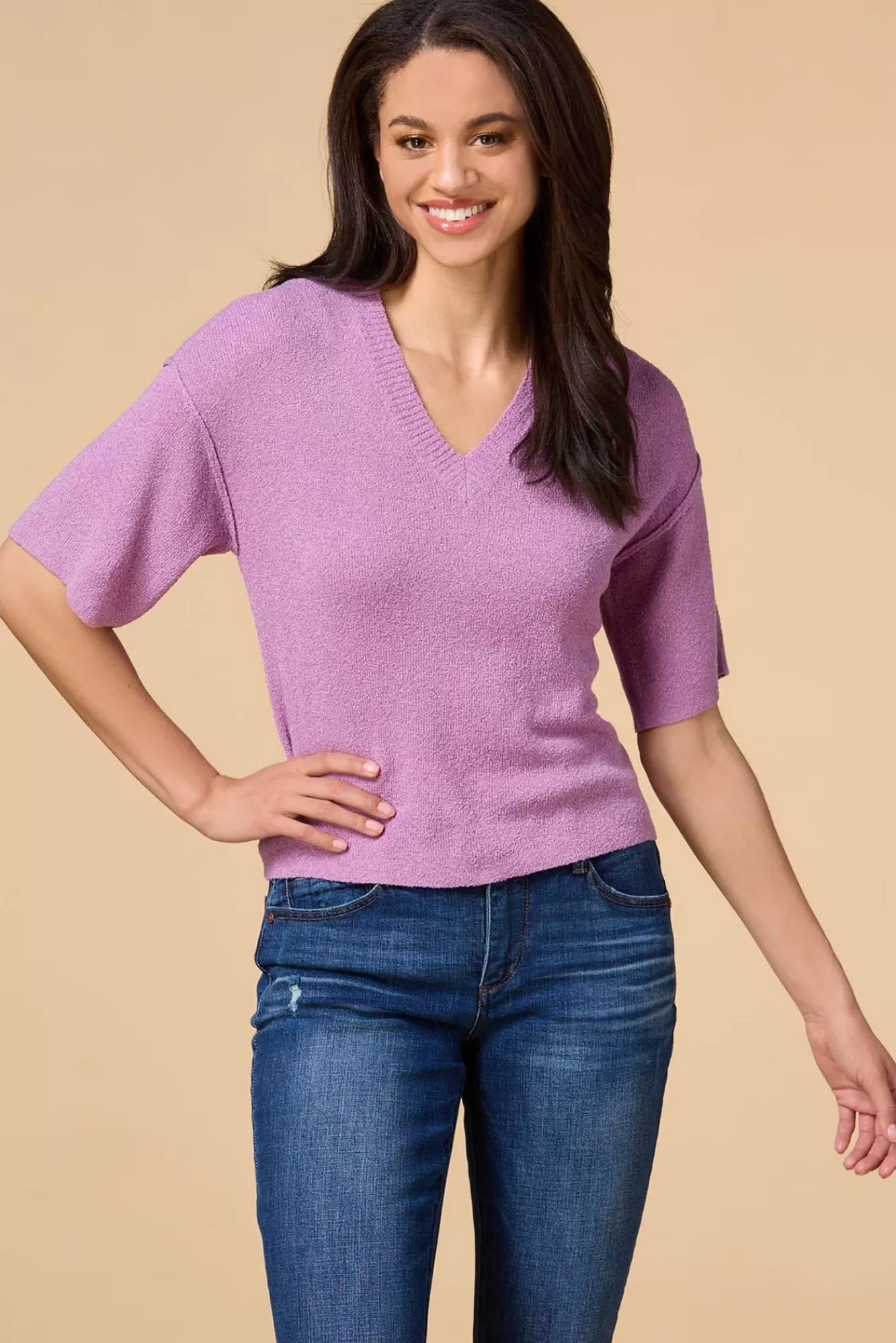 Women Versona Boxy Lady Sweater