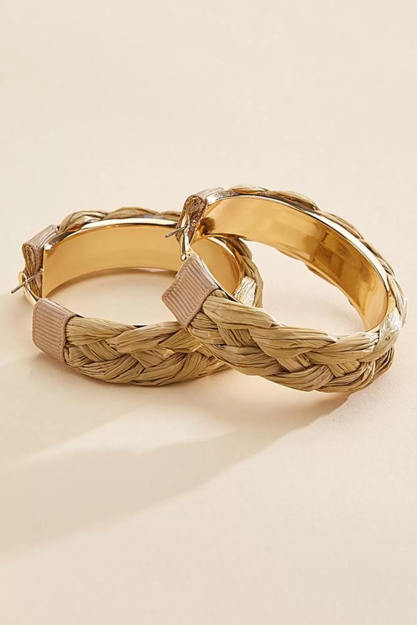 Women Versona Braided Hoop Earrings