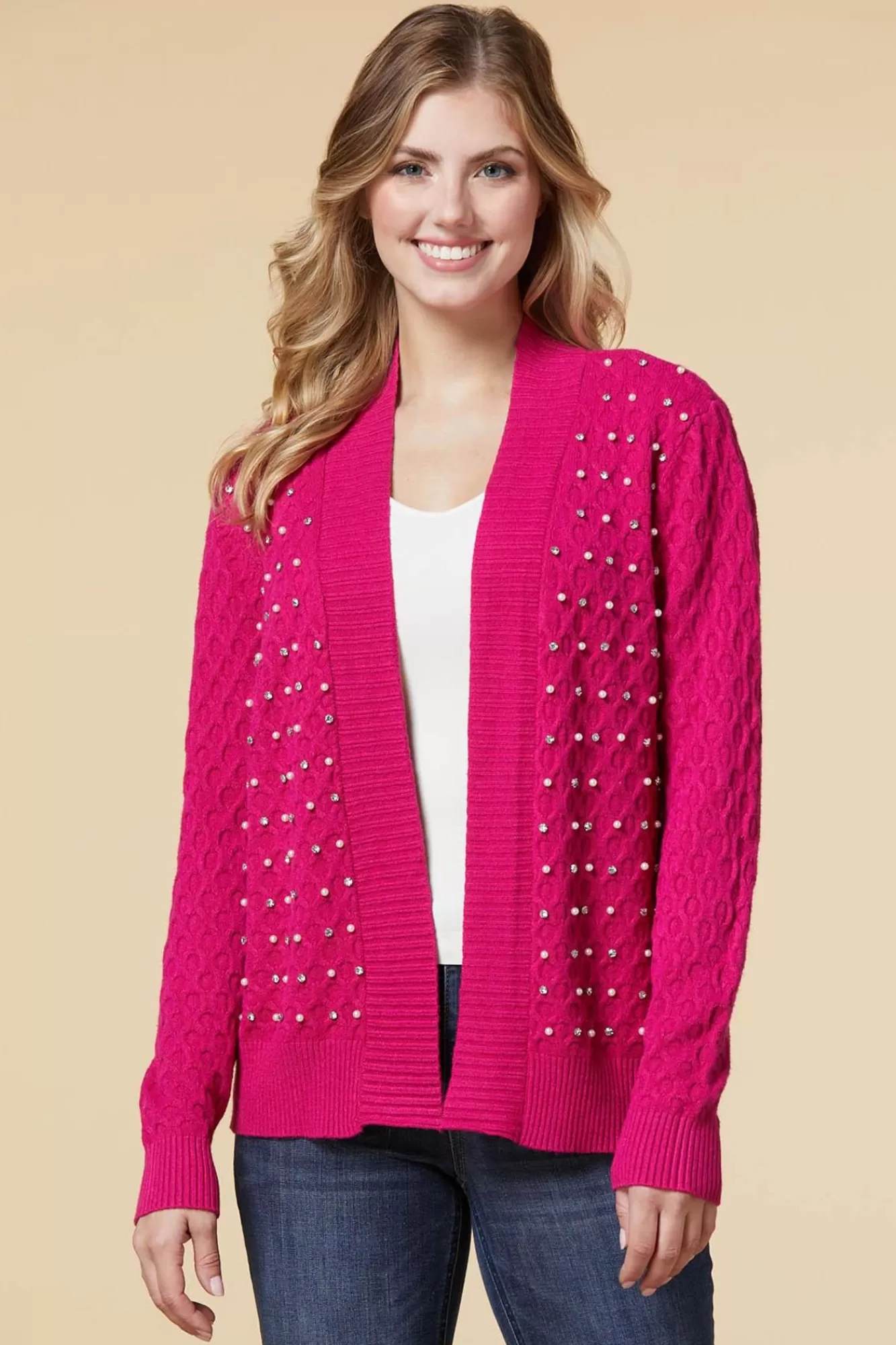 Women Versona Bright And Girly Cardigan