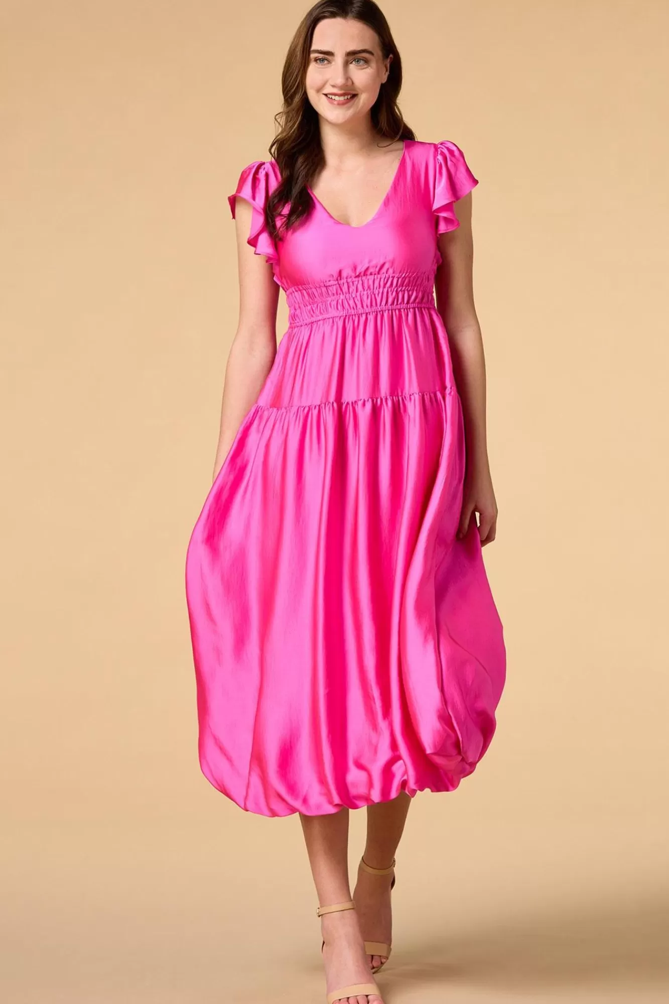 Women Versona Bubble In Paradise Midi Dress