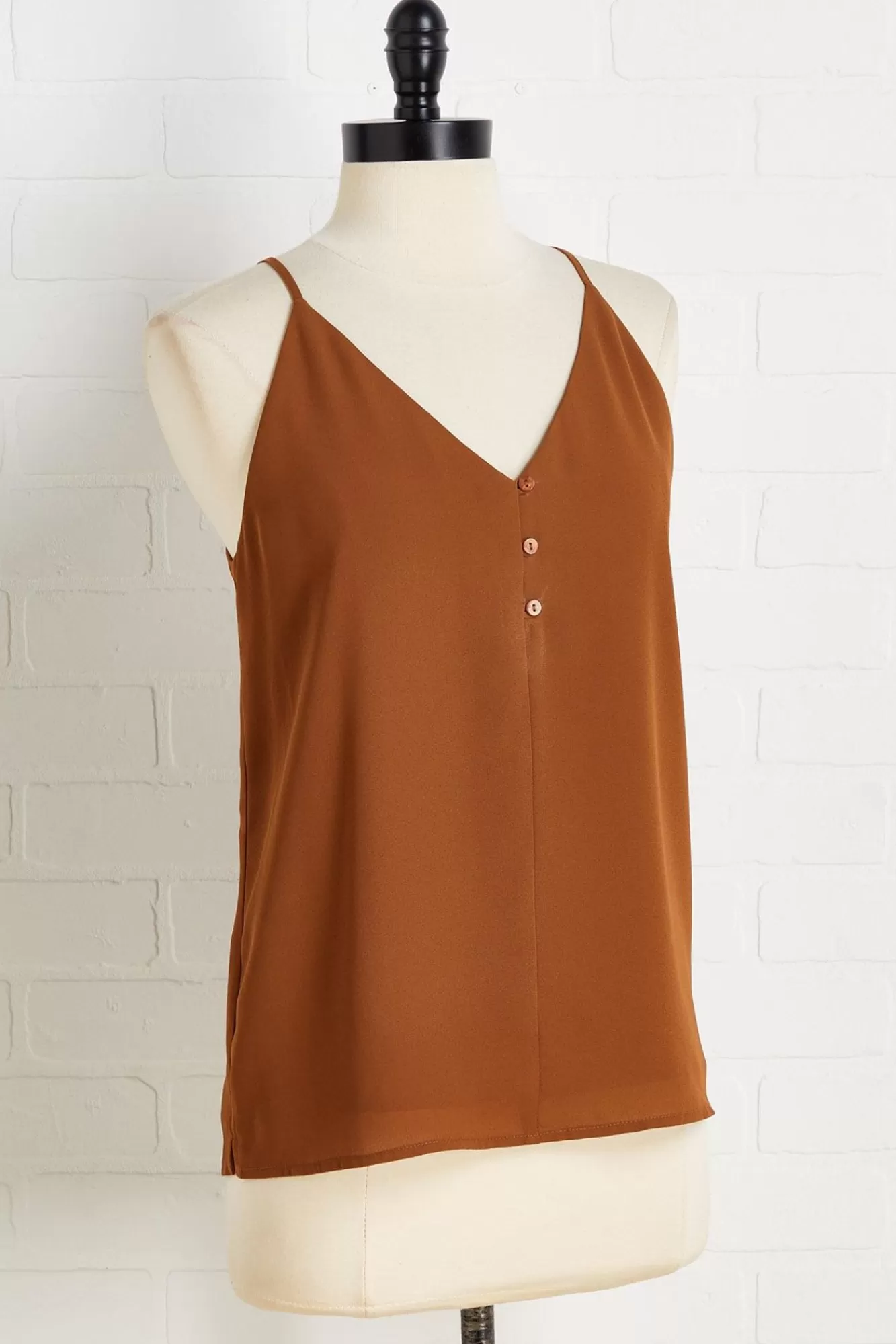 Women Versona Button Detail Tank