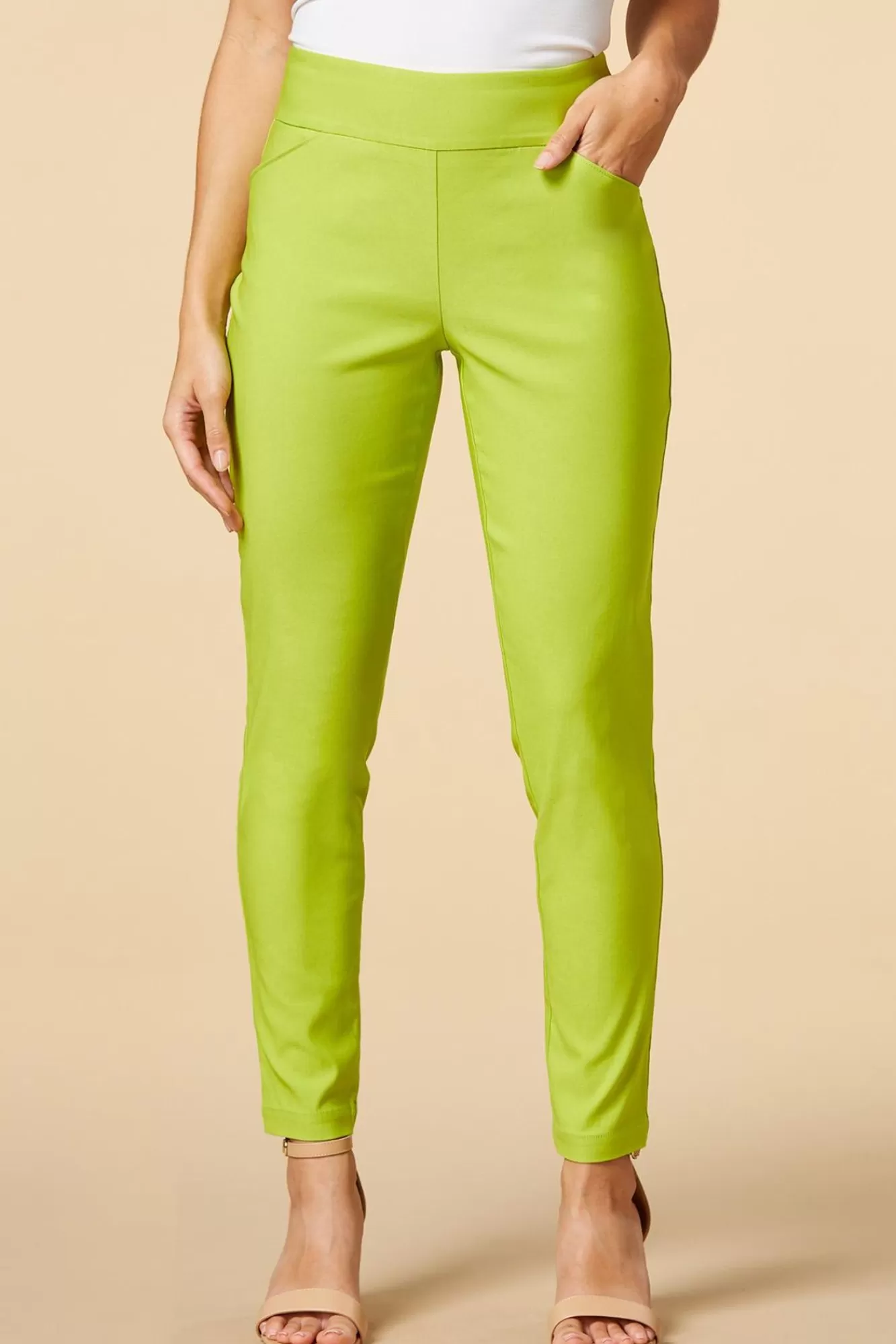 Women Versona Chartreusive Thoughts Pants