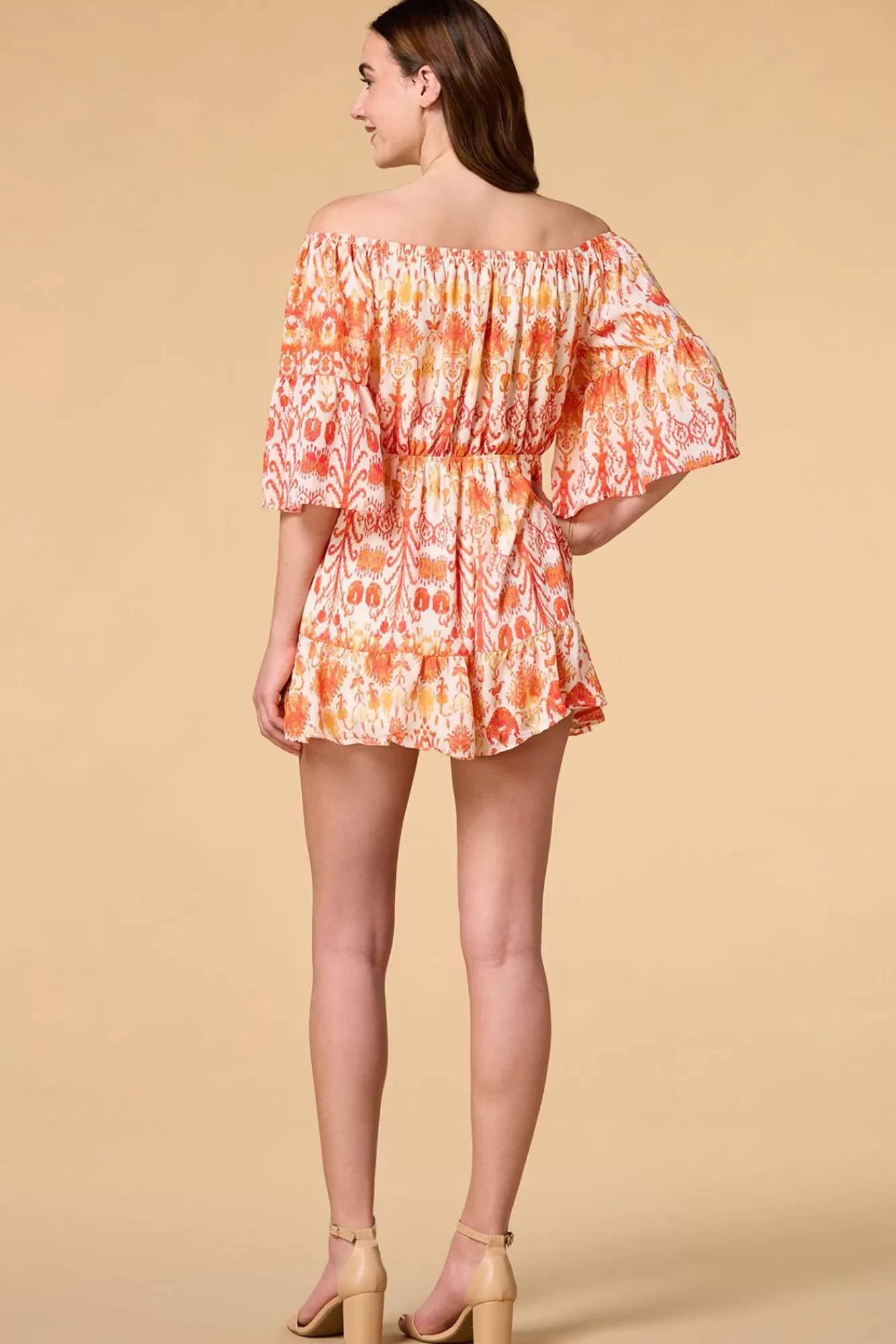 Women Versona Citrus Sunset Romper