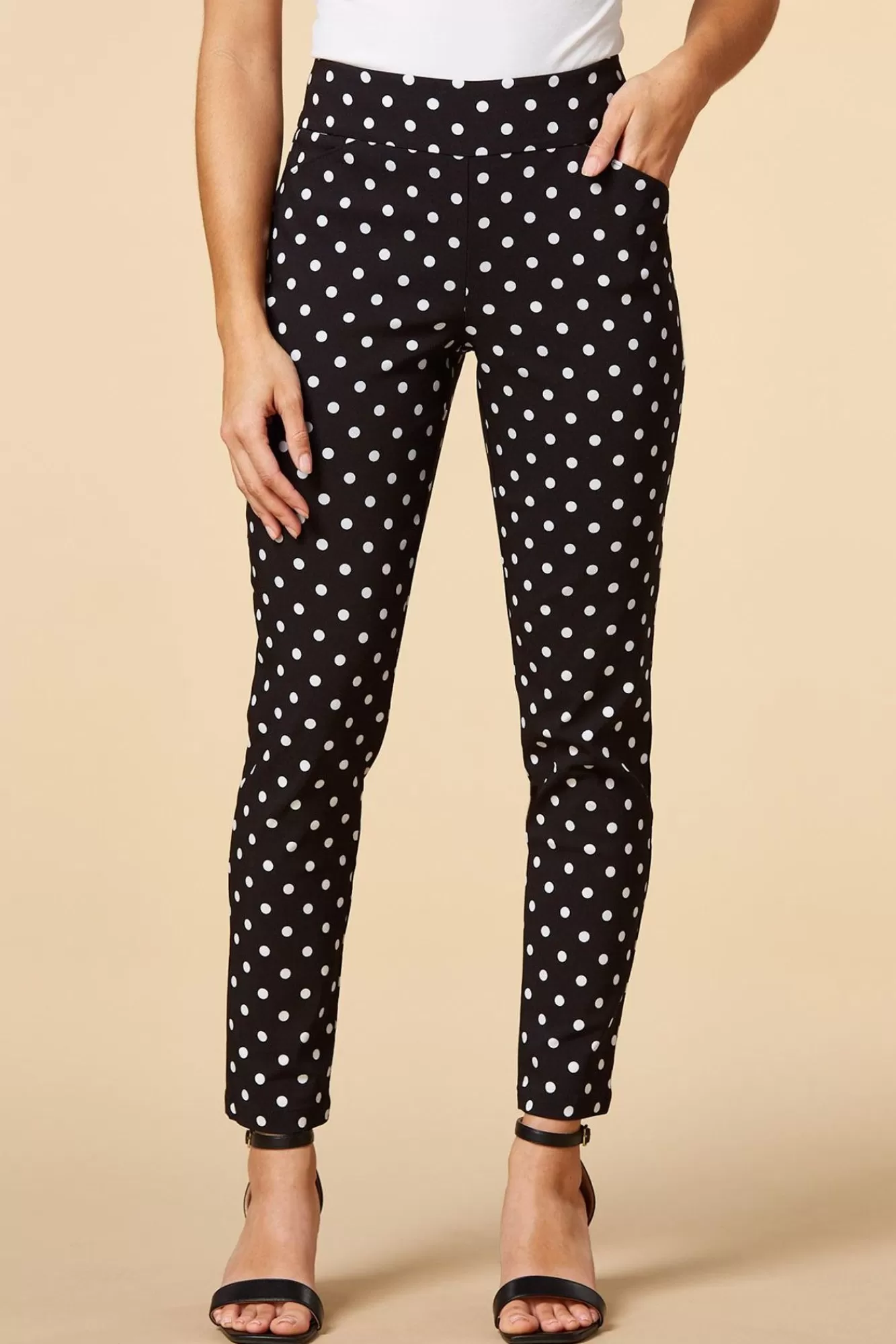 Women Versona Classic Contrast Pants