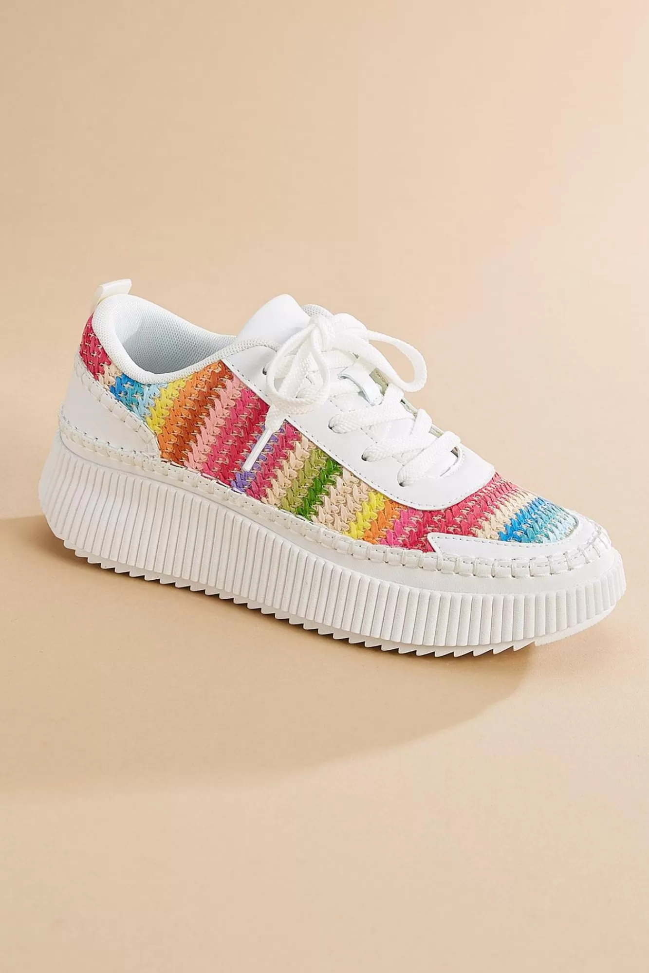 Women Versona Color Striped Sneakers