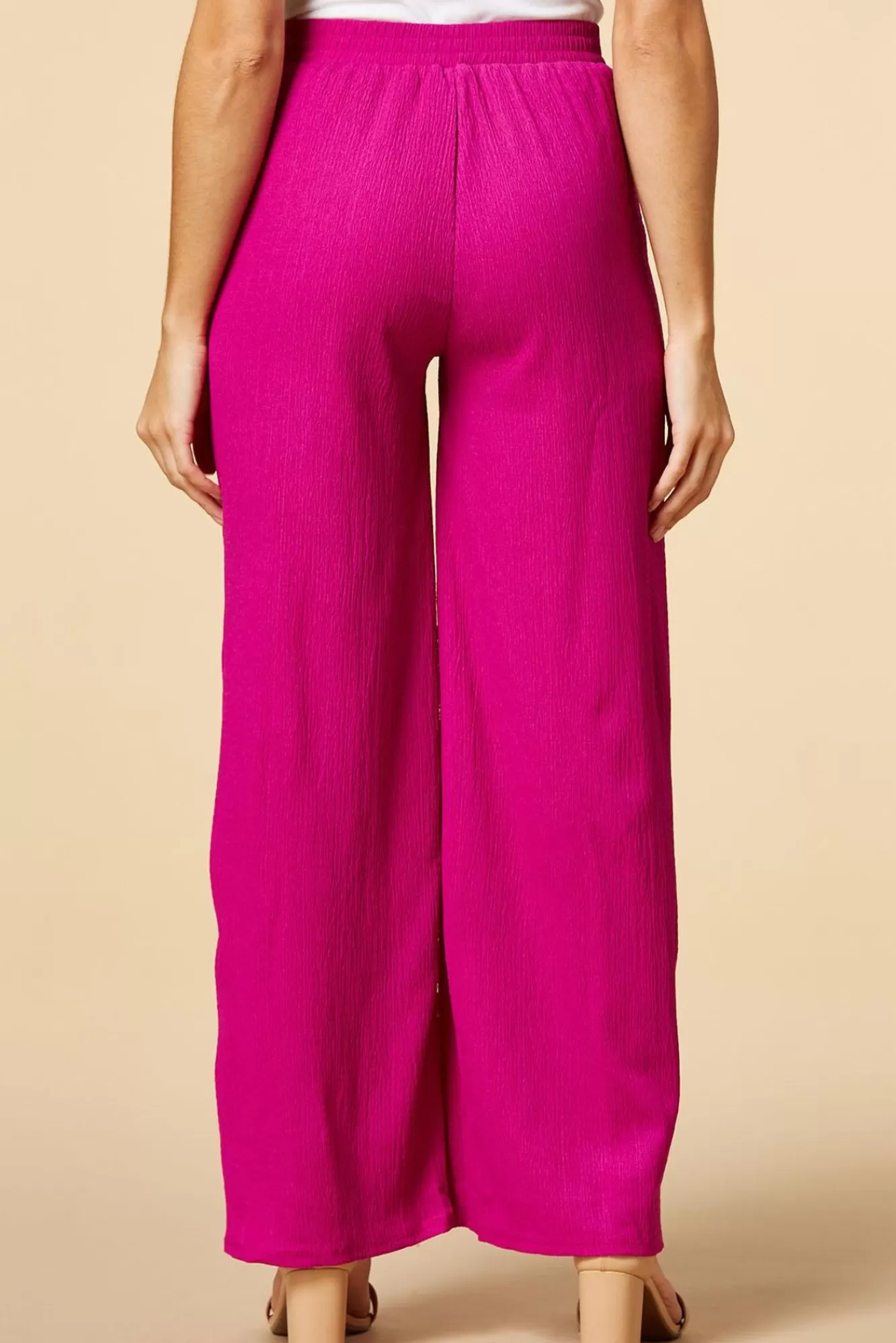 Women Versona Crinkle Cut Pantspink