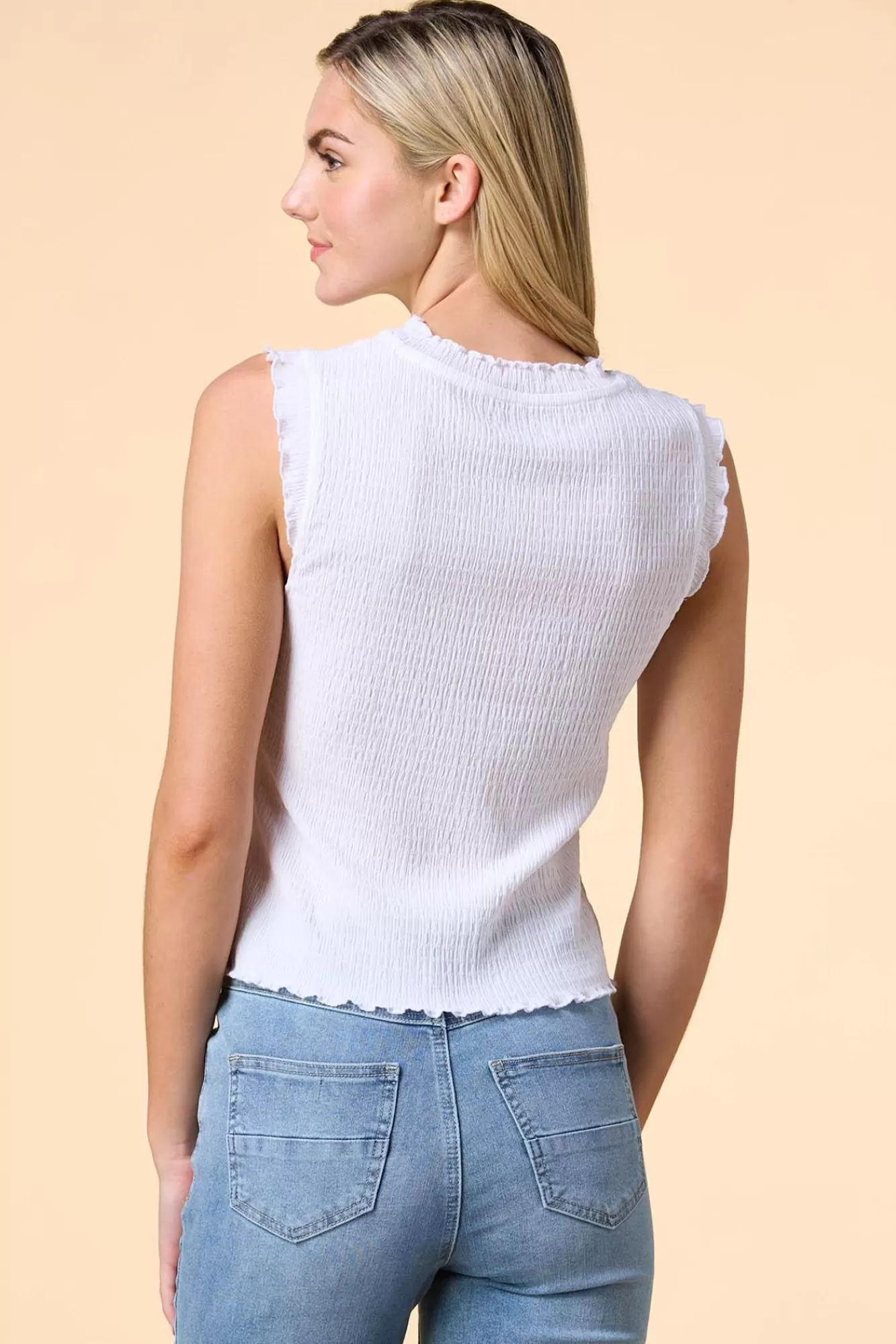 Women Versona Crinkle Of Sugar Tank