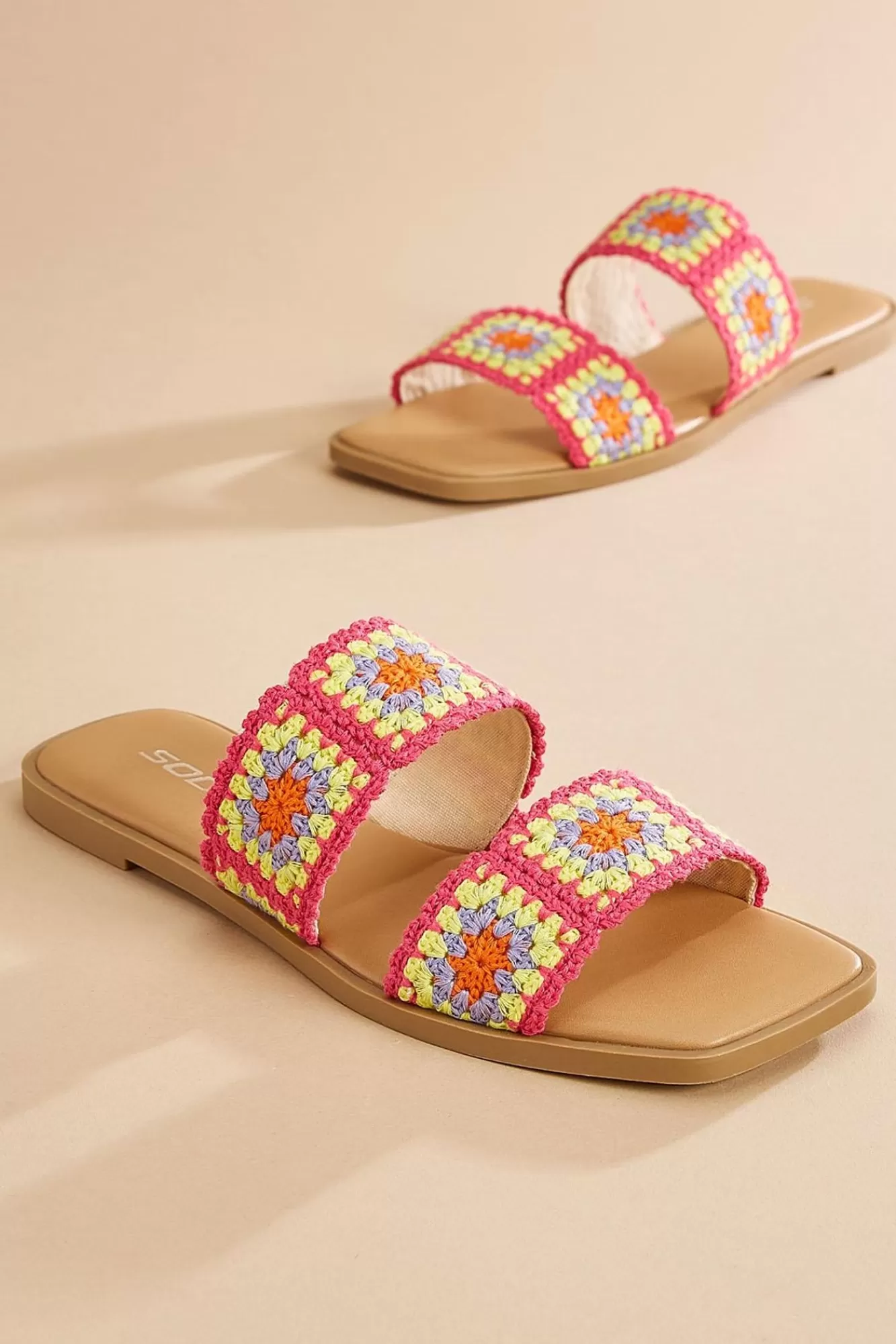 Women Versona Crocheted Band Sandals