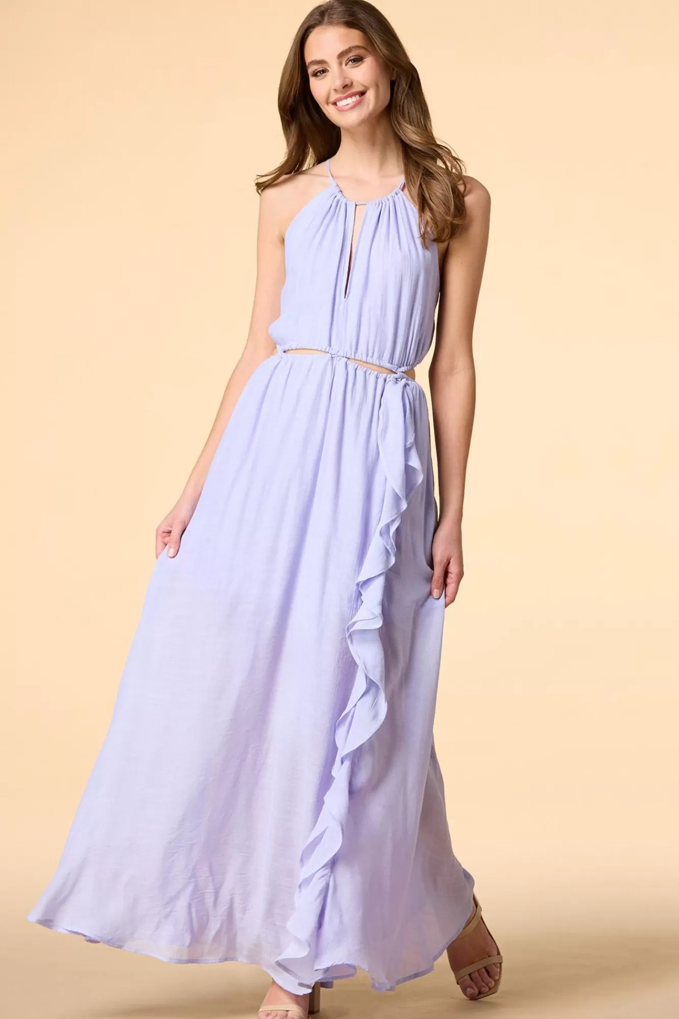 Women Versona Cut It Out Maxi Dress