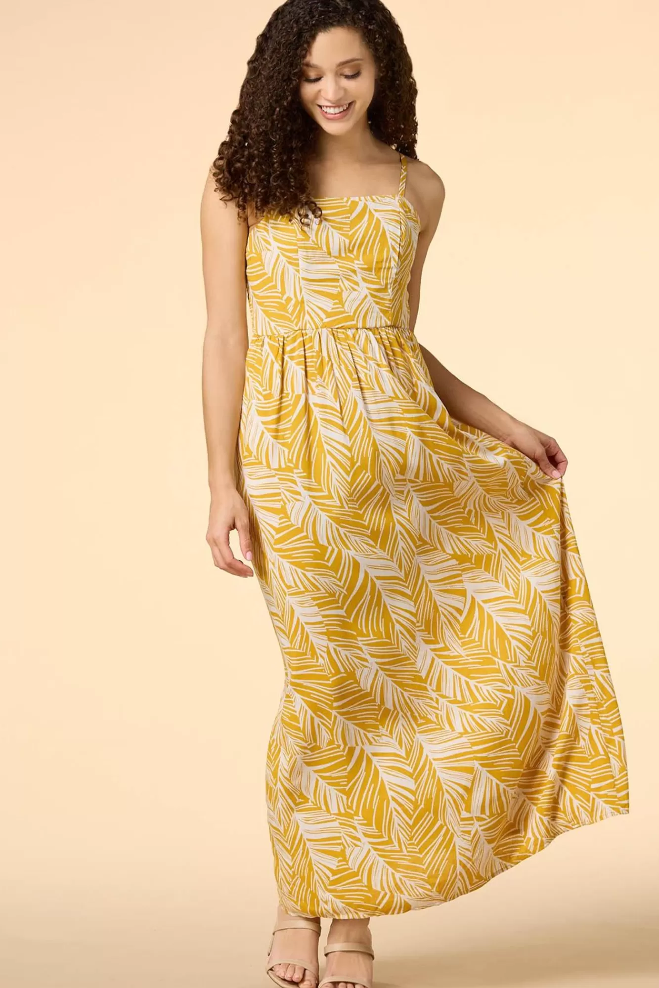 Women Versona Dandelion Wine Maxi Dress