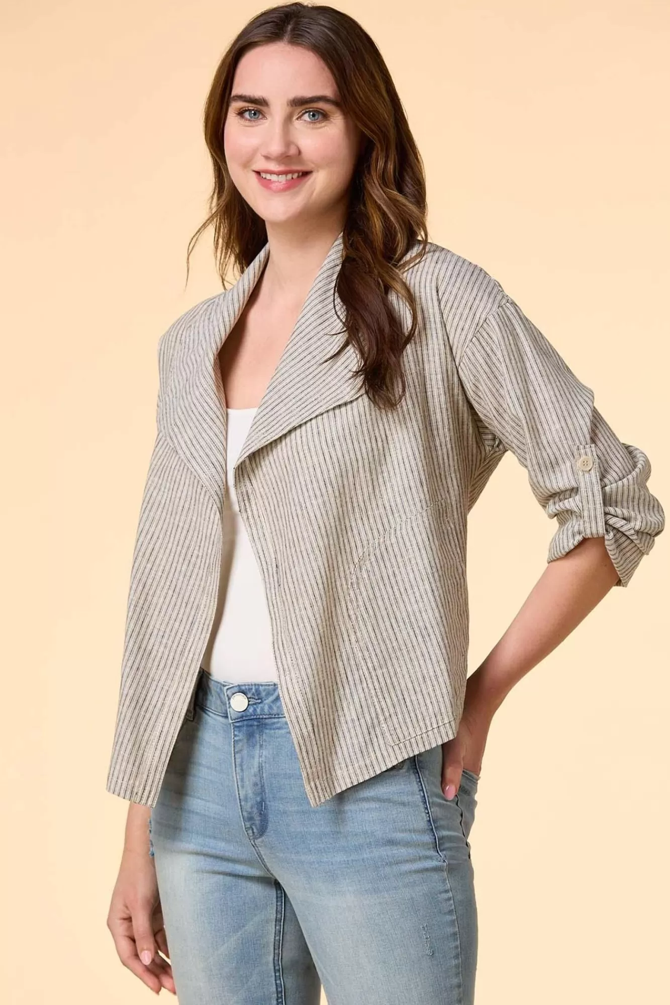 Women Versona Drape Expectations Jacket