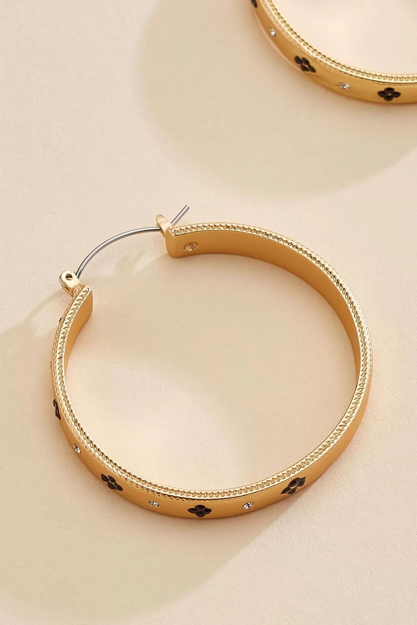 Women Versona Embellished Hoop Earrings