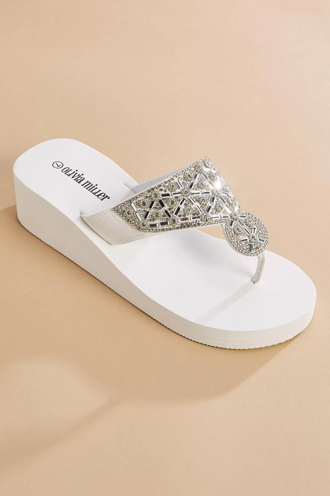 Women Versona Embellished Wedge Sandals