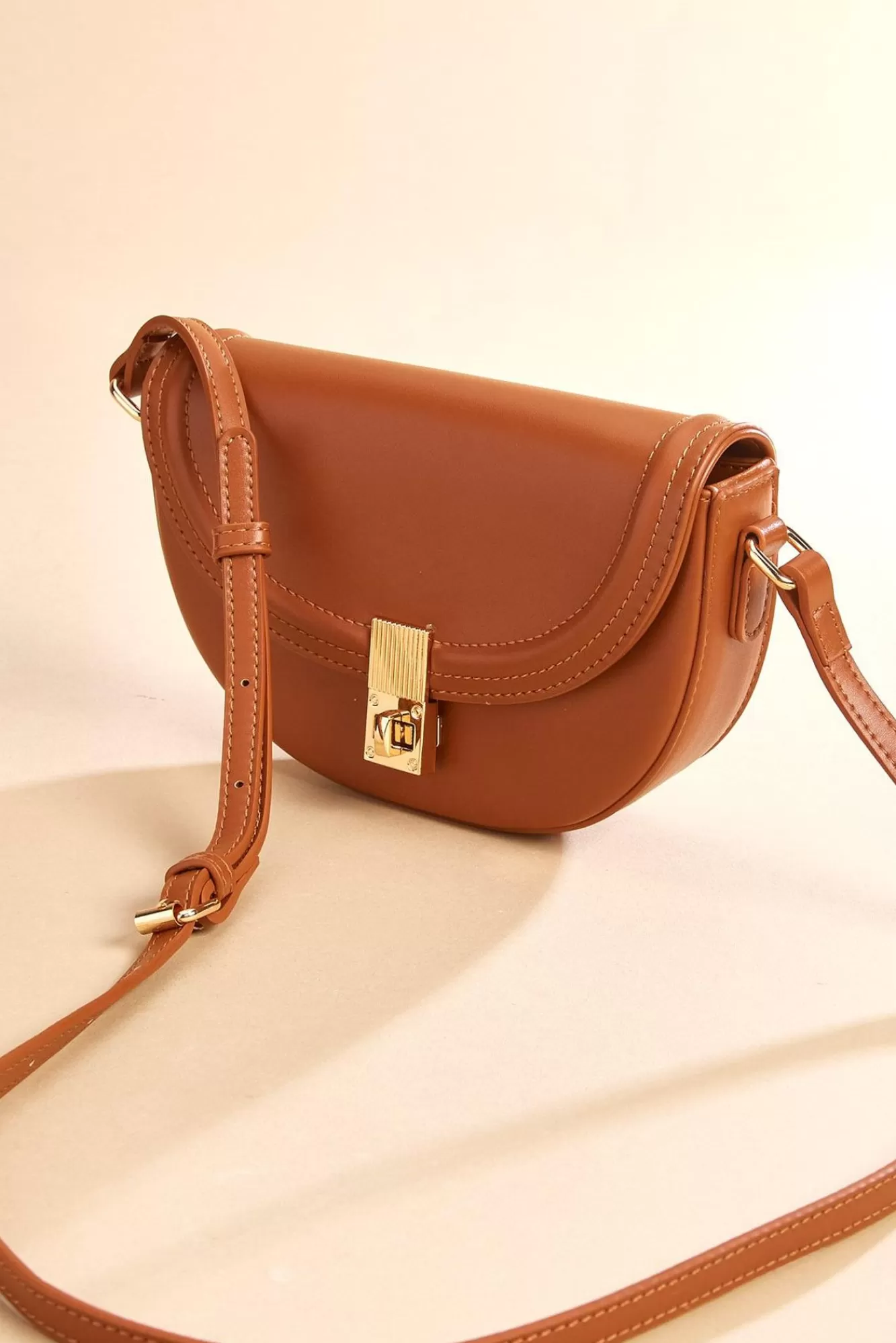 Women Versona Faux Leather Fold Over Crossbody