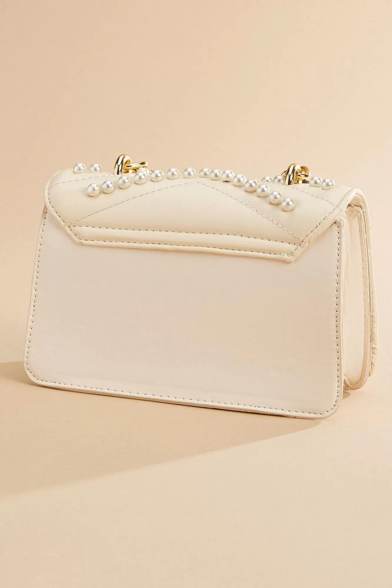 Women Versona Faux Leather Pearl Crossbody