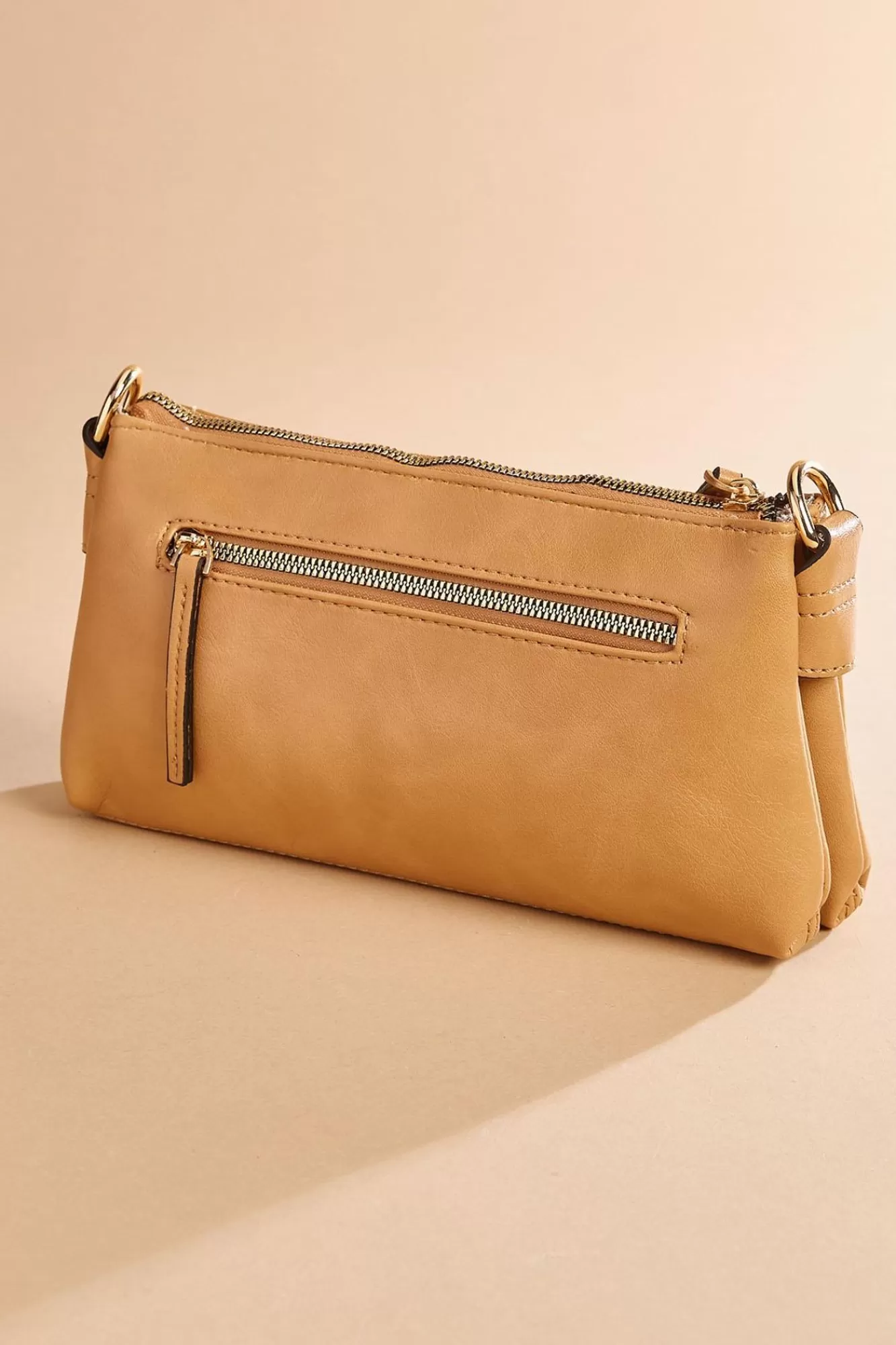 Women Versona Faux Leather Zip Top Crossbody