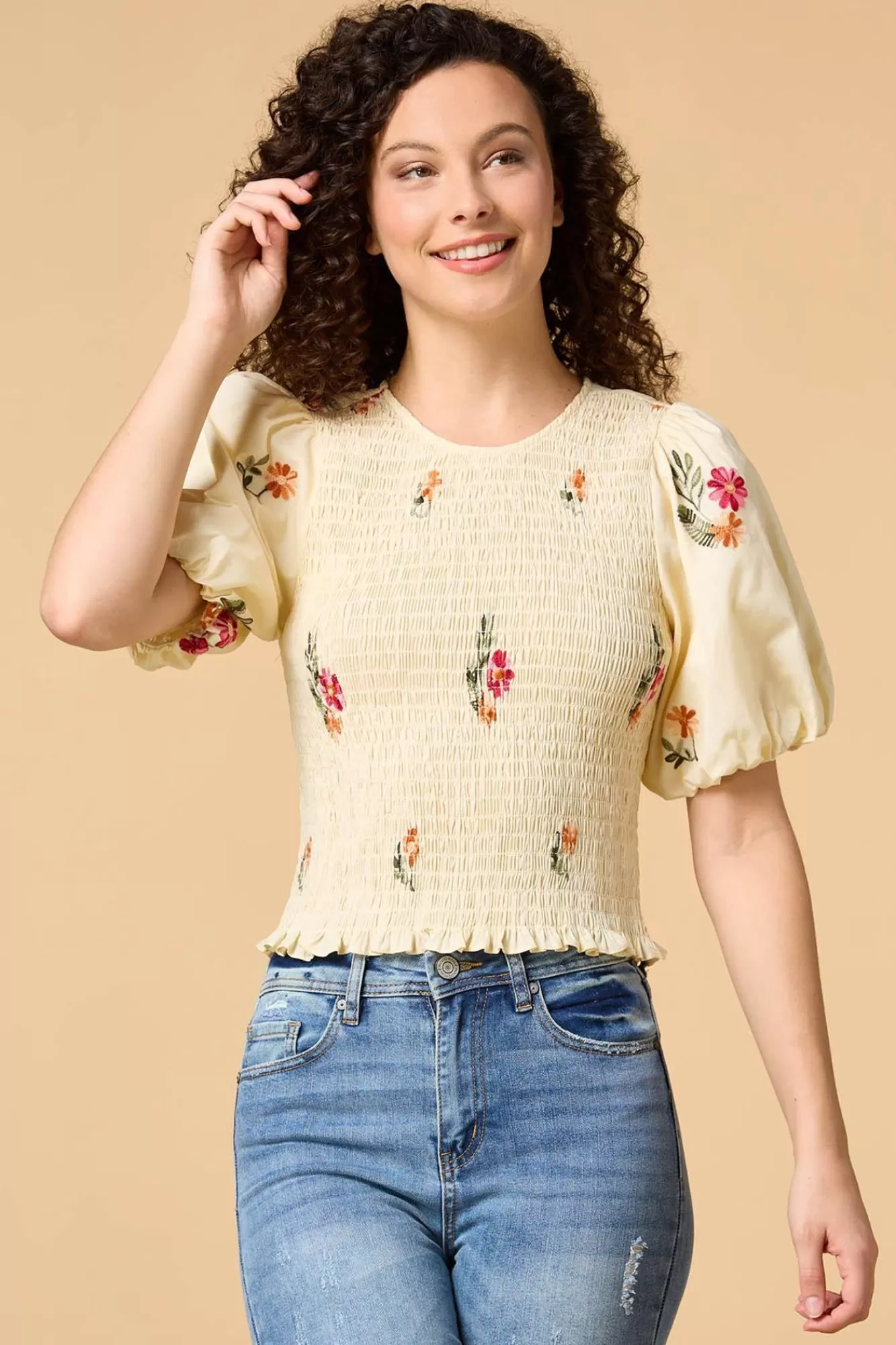 Women Versona Flower Child Top