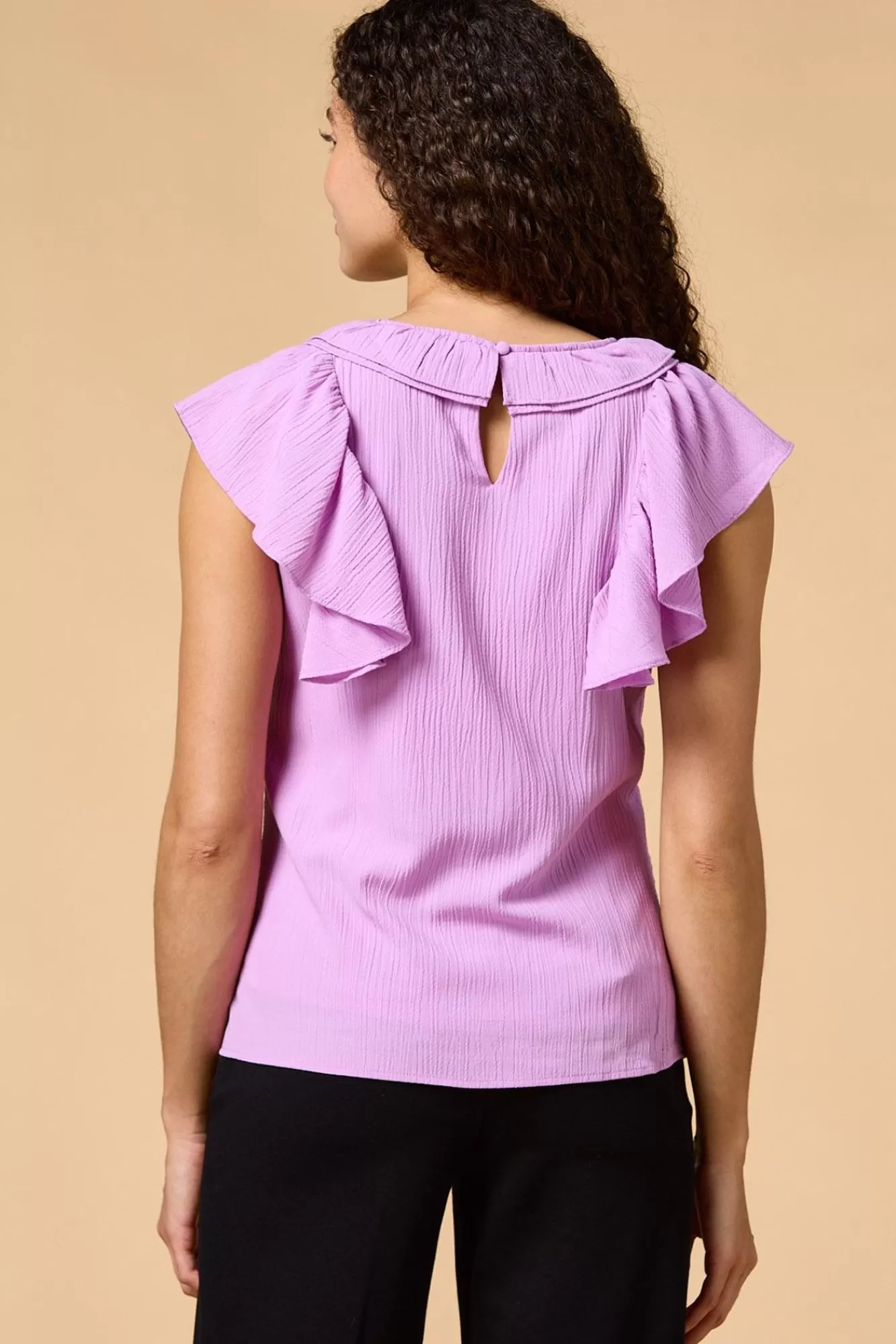 Women Versona French Lilac Top