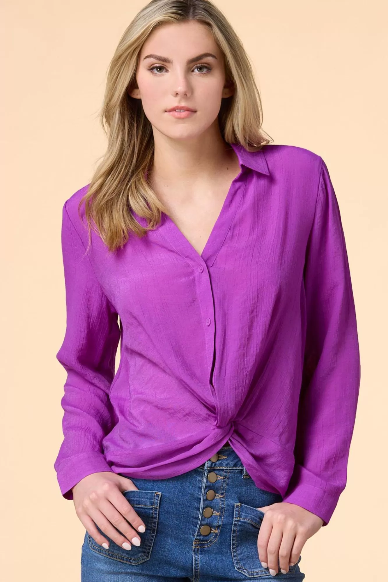 Women Versona French Twist Top