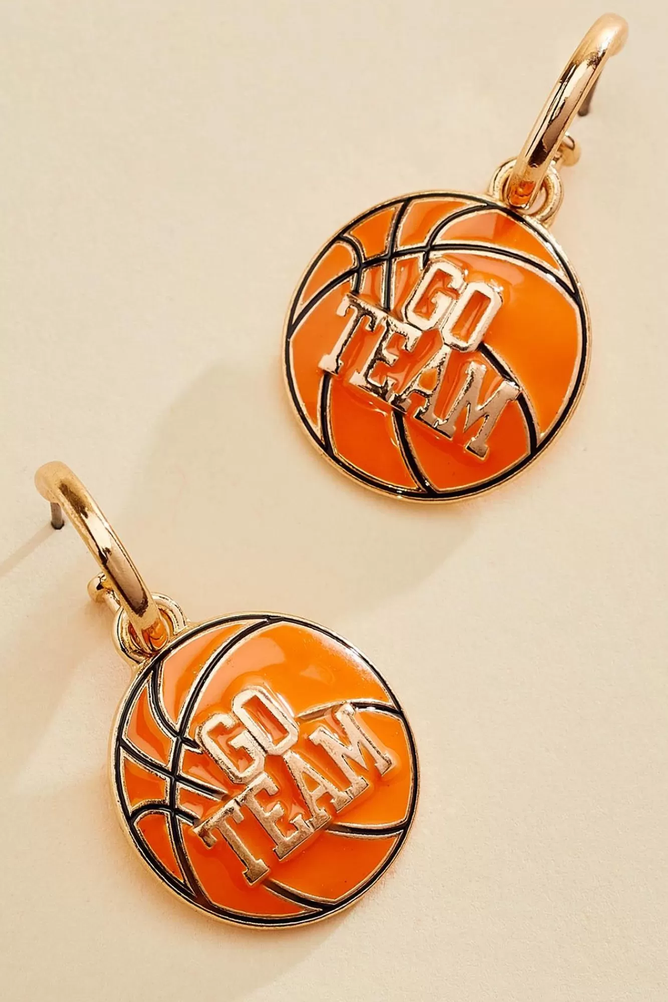 Women Versona Go Team Basketball Earrings