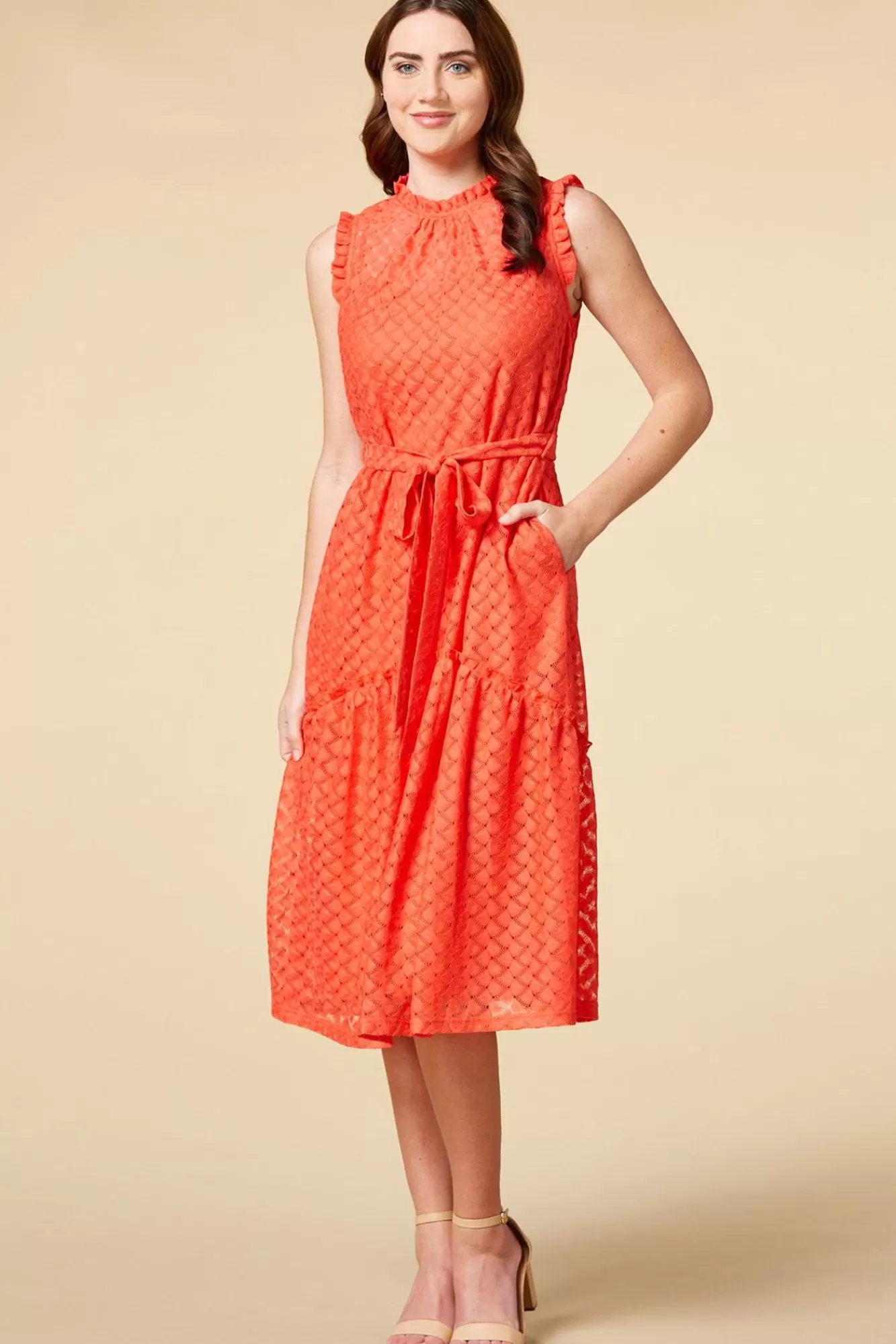 Women Versona In My Good Laces Midi Dress