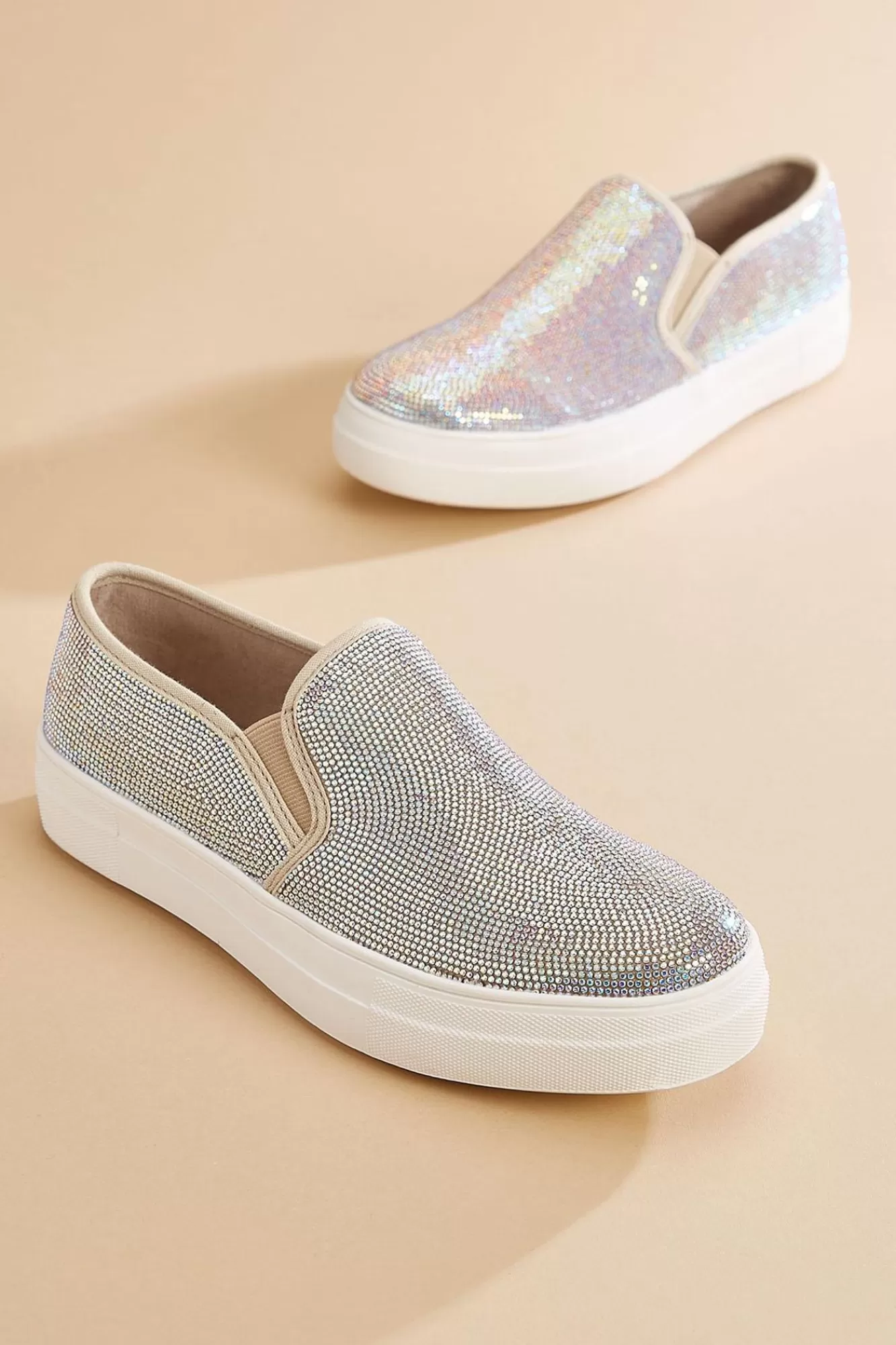 Women Versona Iridescent Rhinestone Sneakers