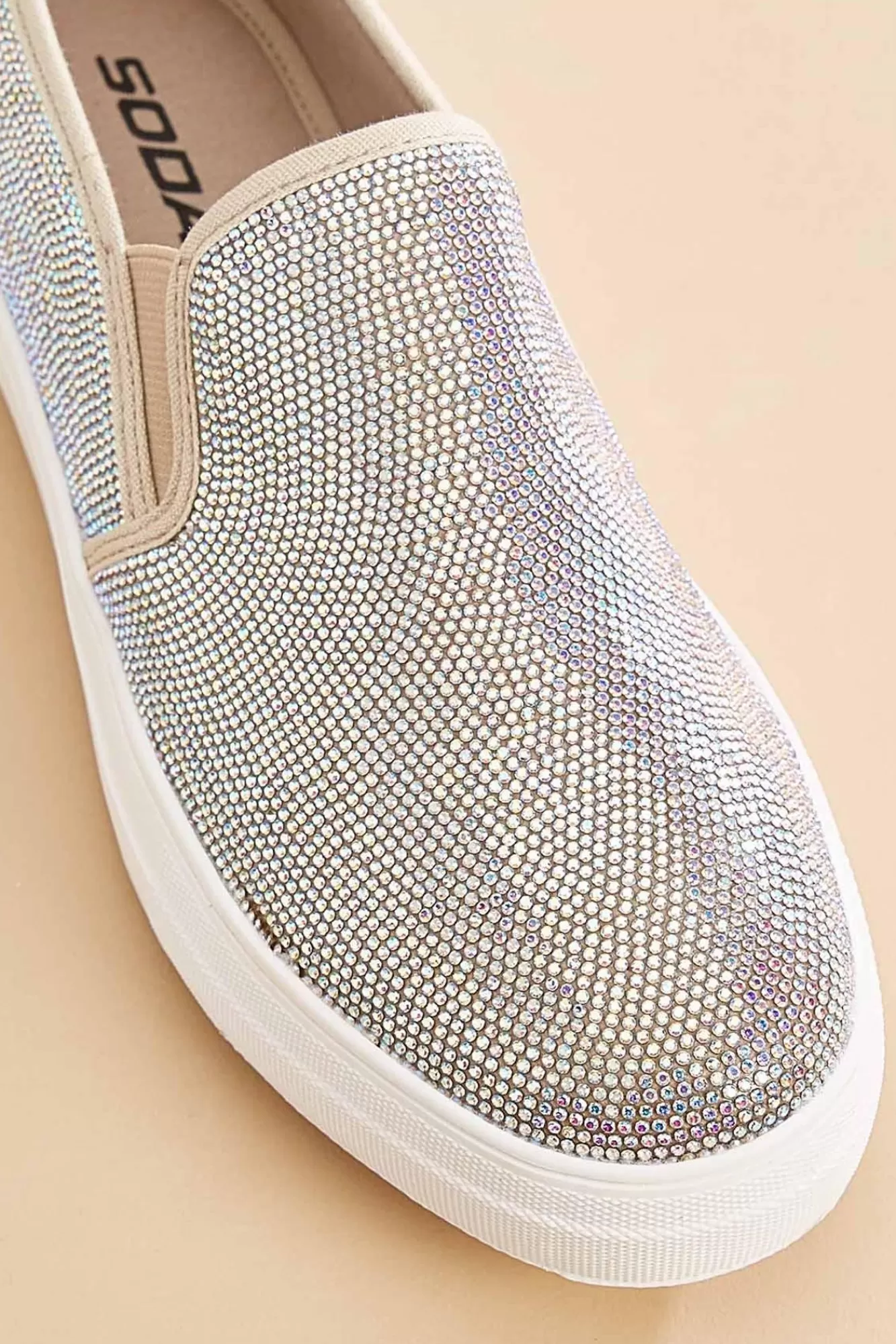 Women Versona Iridescent Rhinestone Sneakers