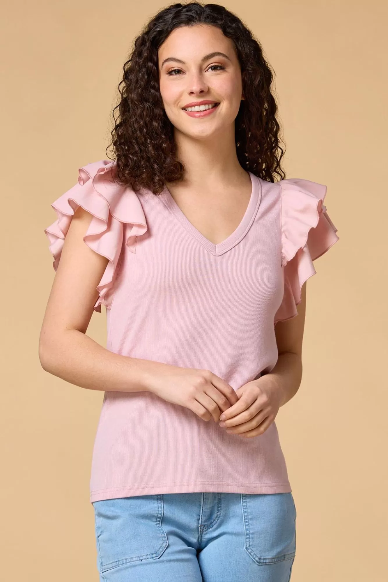 Women Versona Just Peachy Top