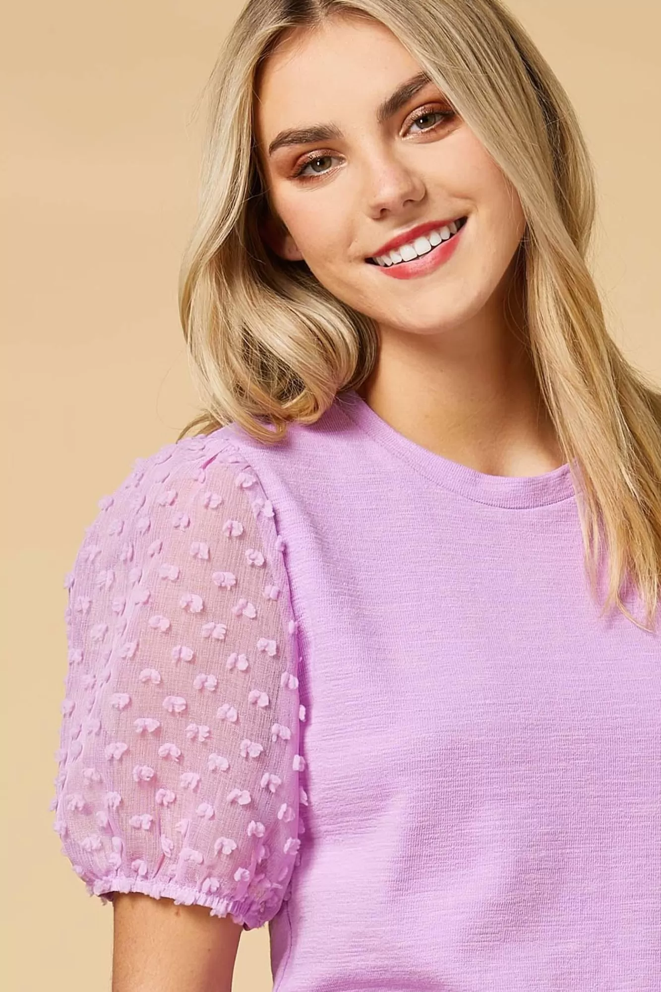 Women Versona Lavender Fields Top