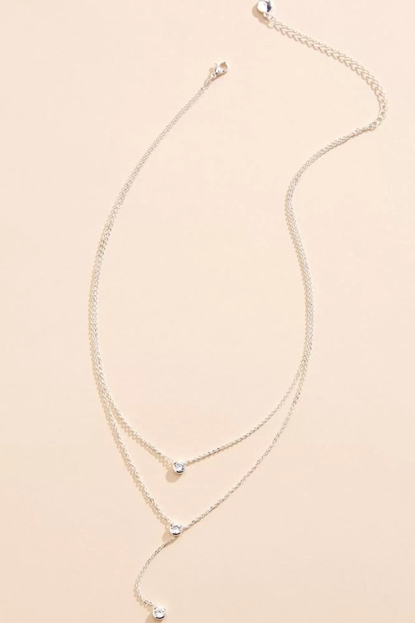 Women Versona Layered Bezel Necklace