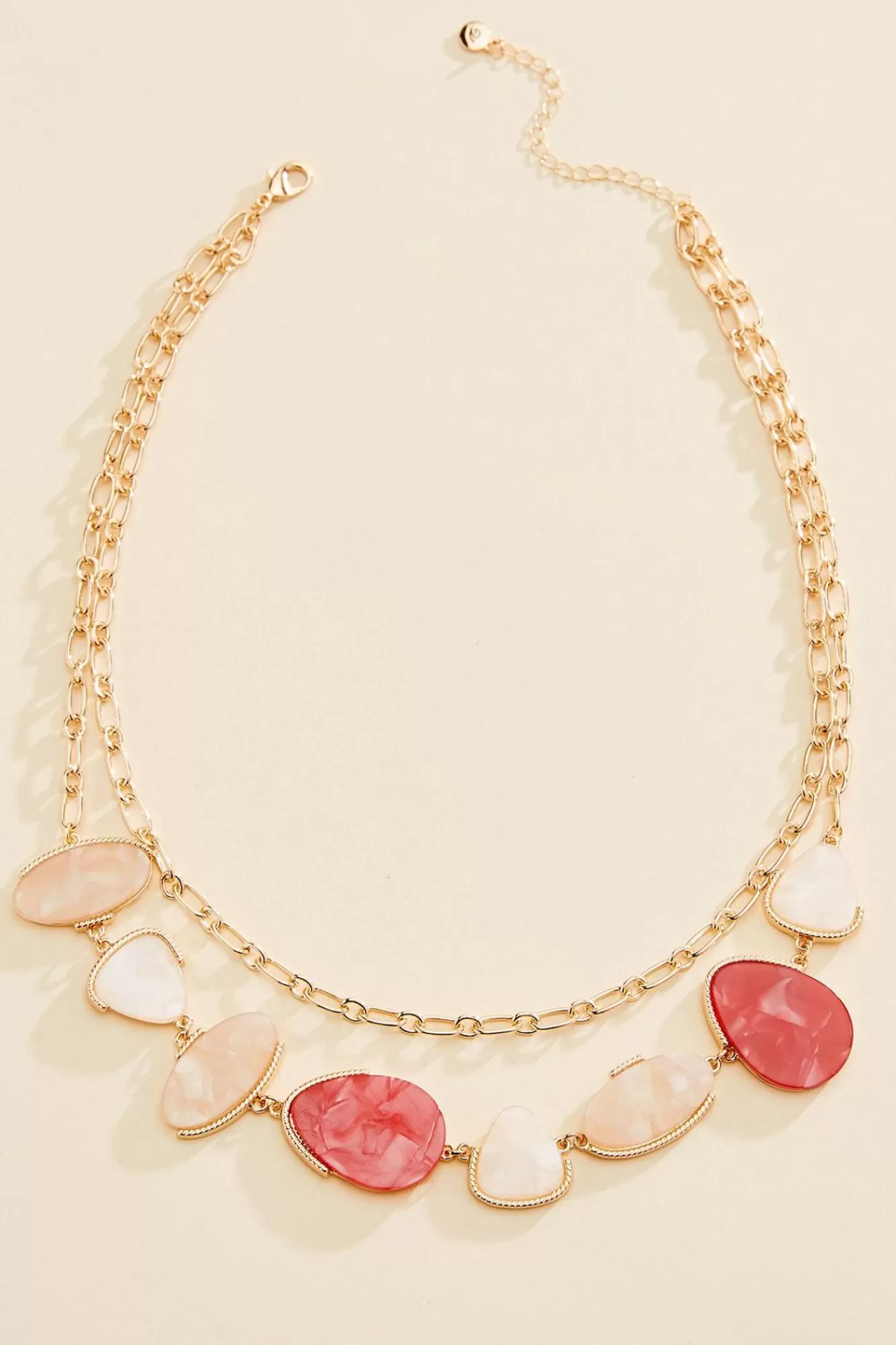 Women Versona Layered Mixed Stone Necklace