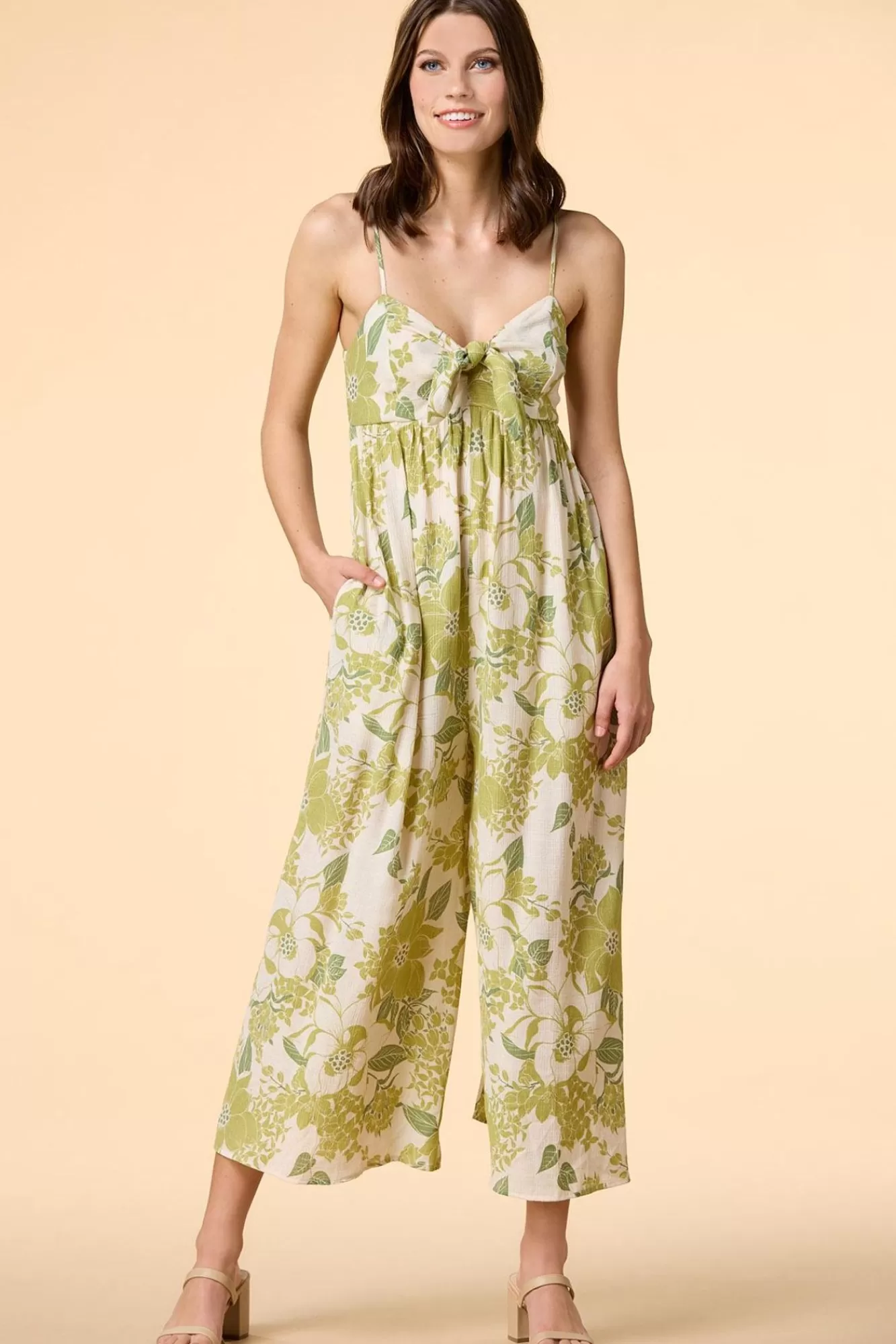 Women Versona Leaf It All To Me Jumpsuit