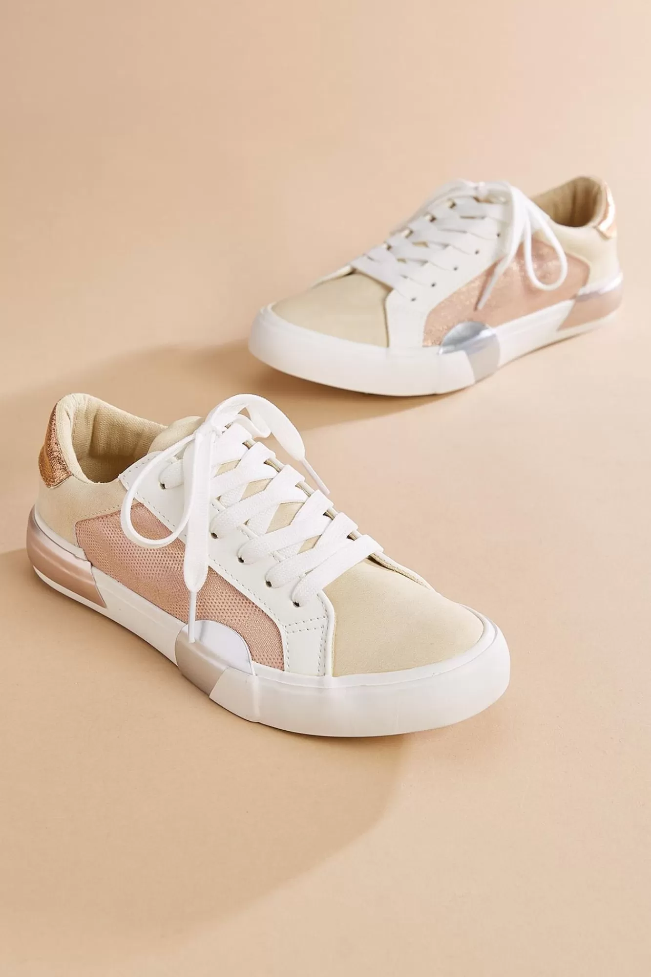 Women Versona Metallic Colorblock Sneakers