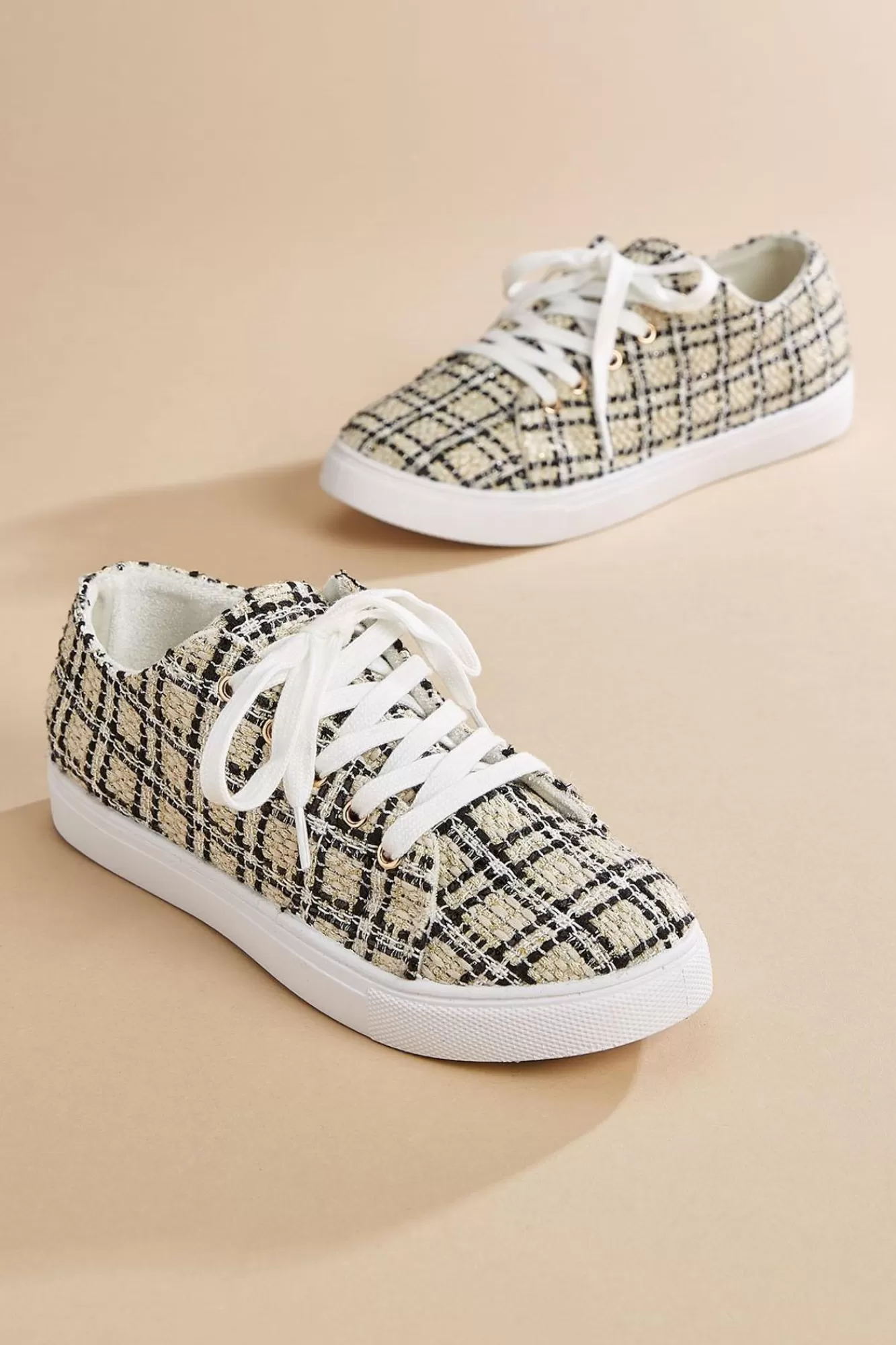 Women Versona Metallic Tweed Sneakers