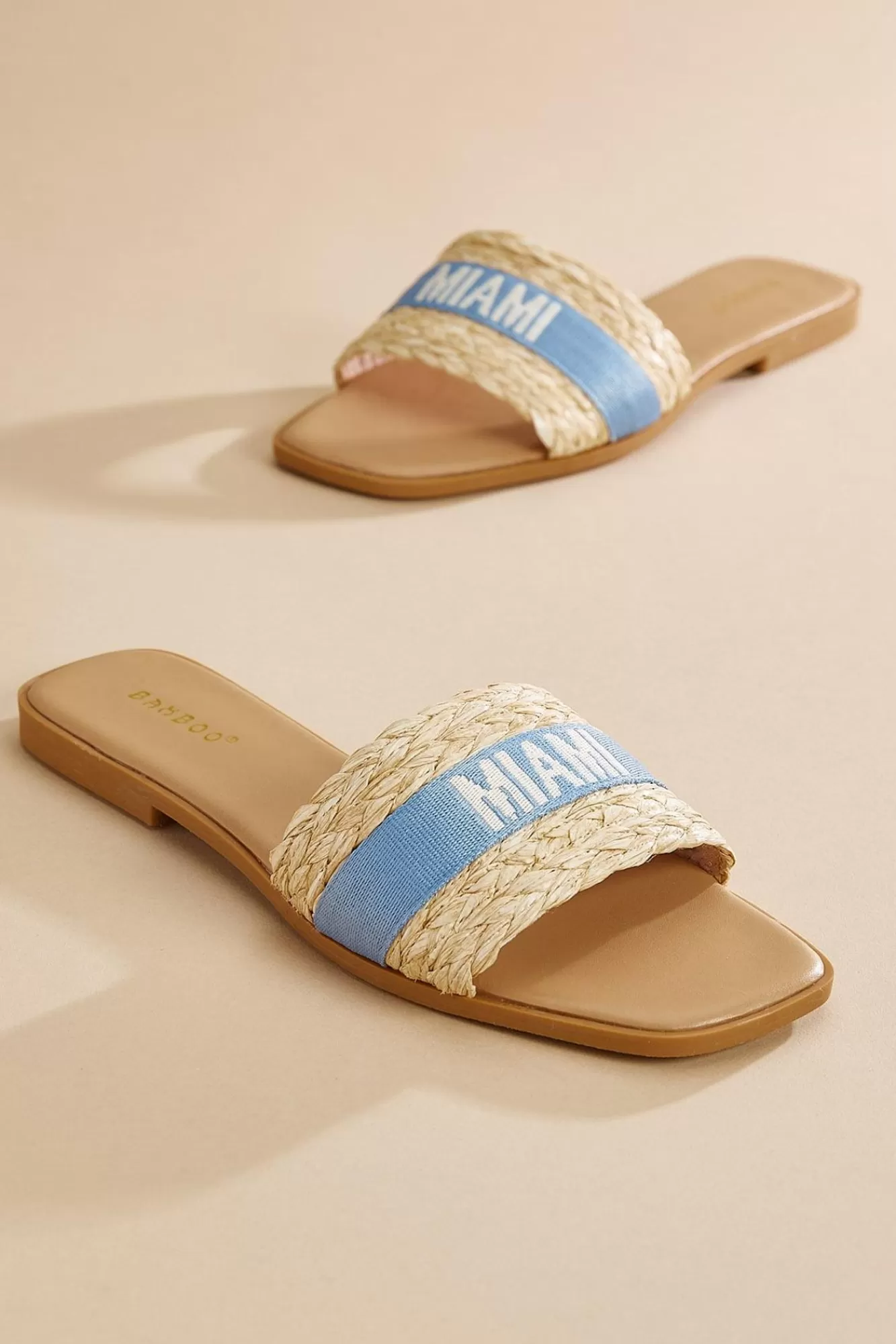 Women Versona Miami Raffia Band Sandals