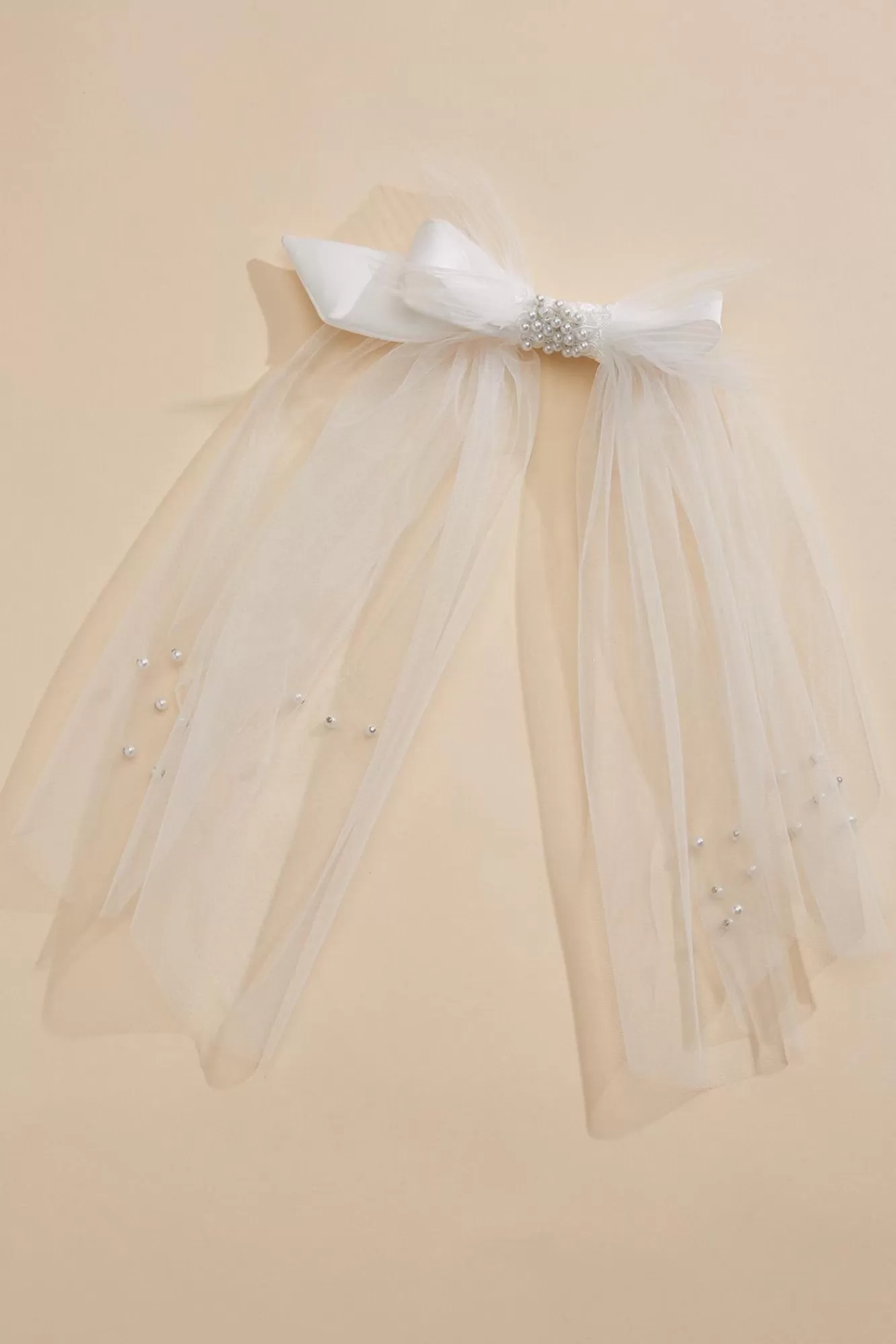 Women Versona Mini Veil Bow