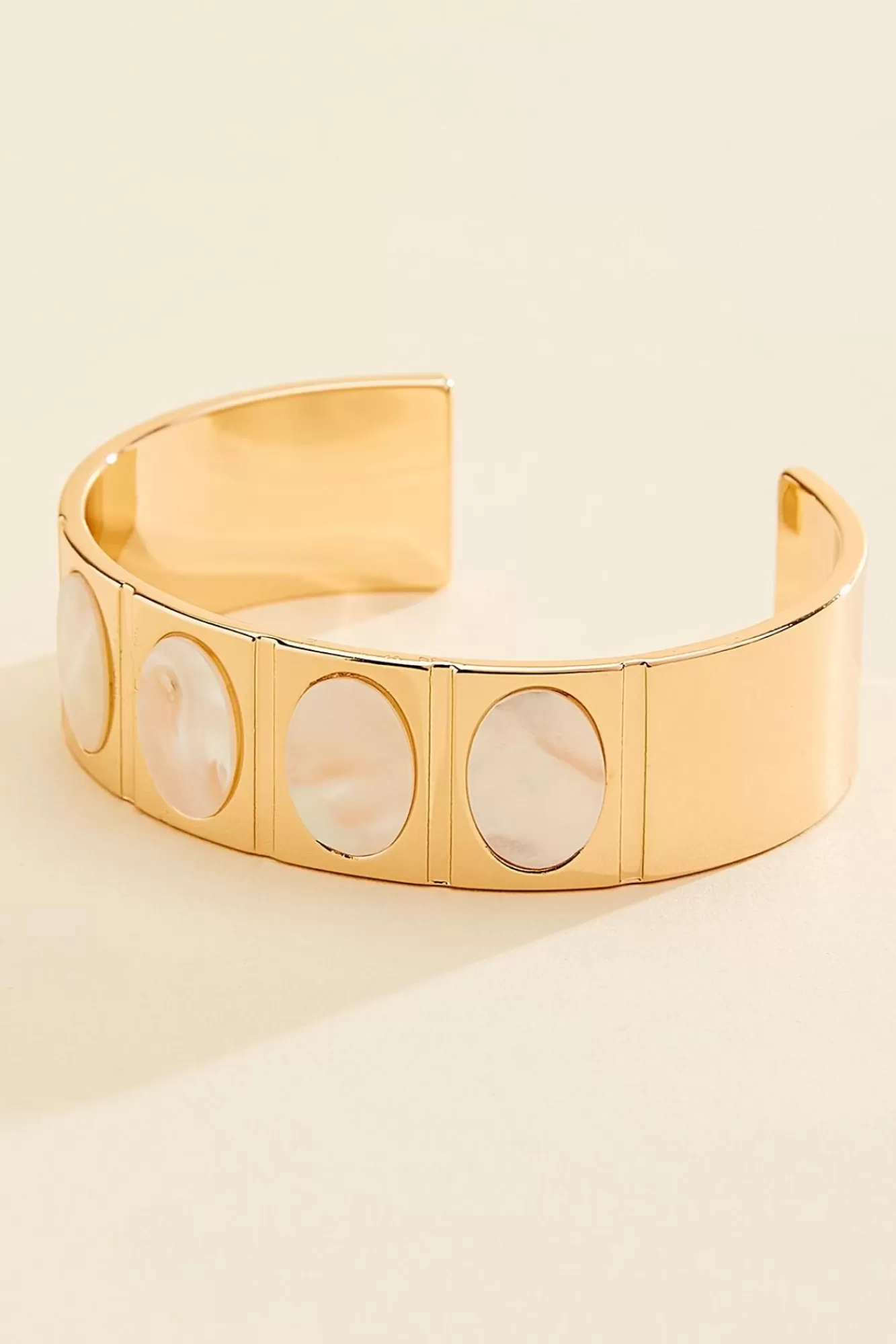 Women Versona Mother Of Pearl Cuff Bracelet