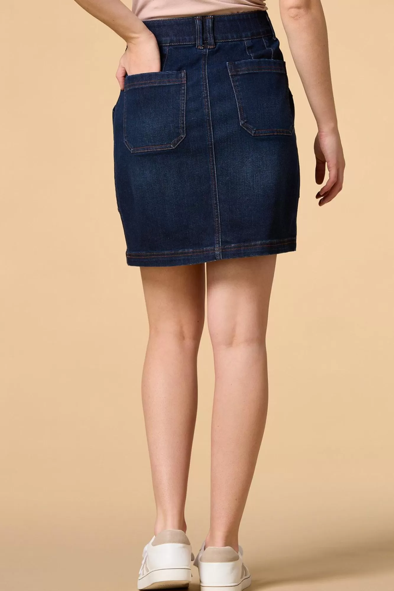 Women Versona Night Moves Denim Skirt