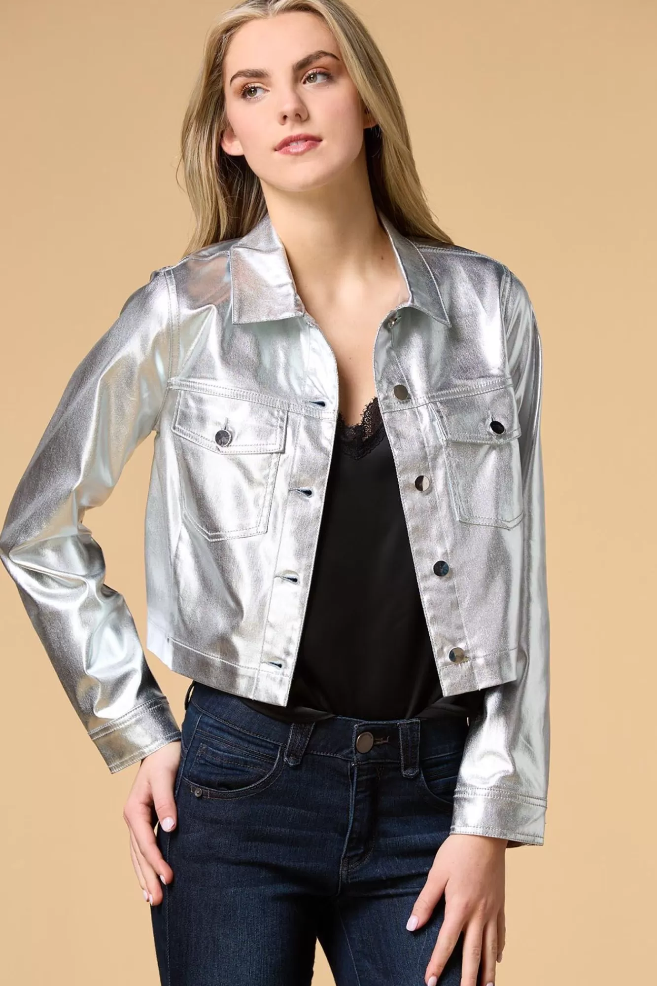 Women Versona No Place Like Chrome Jacket