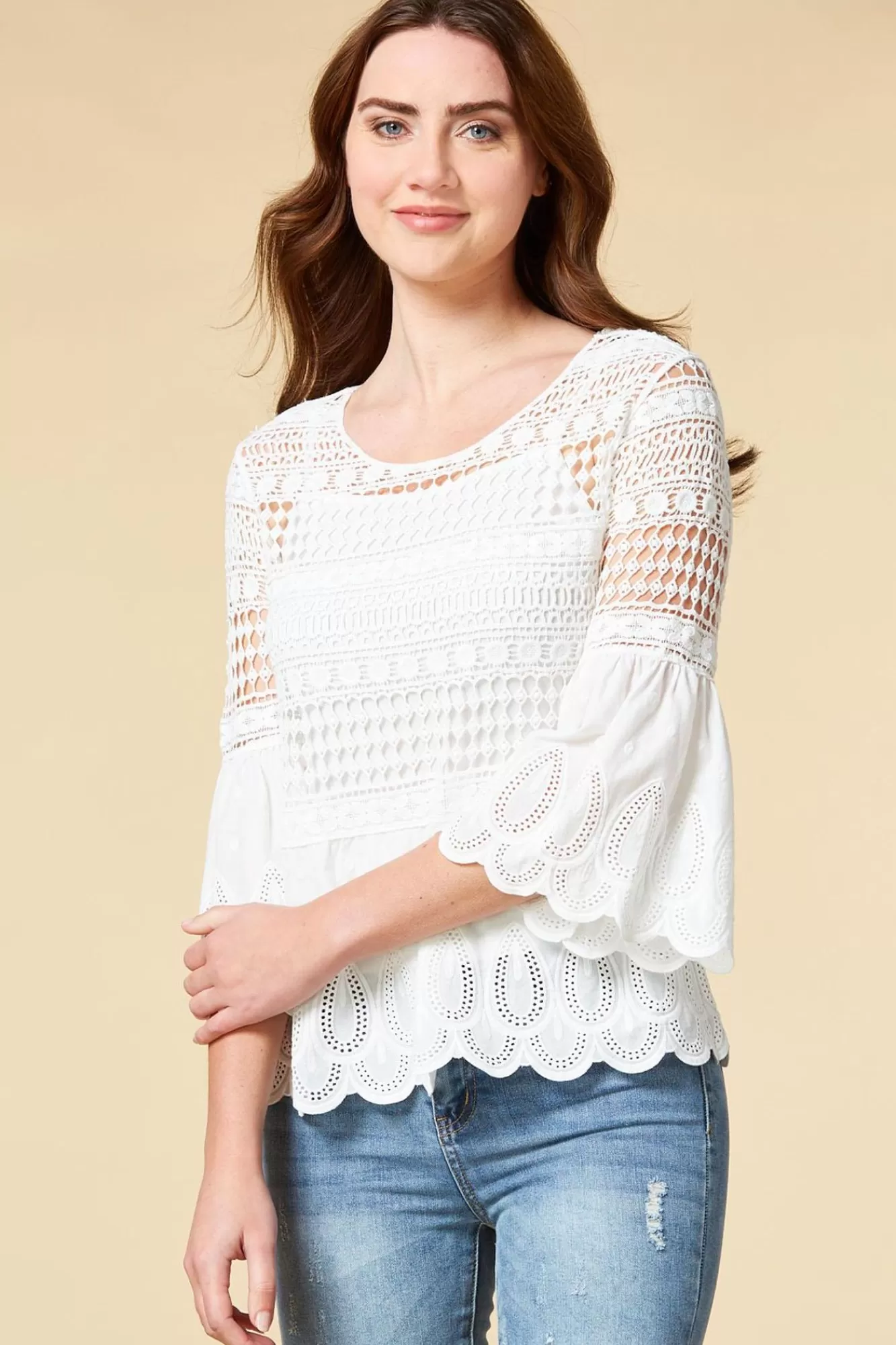 Women Versona Open Hearted Top