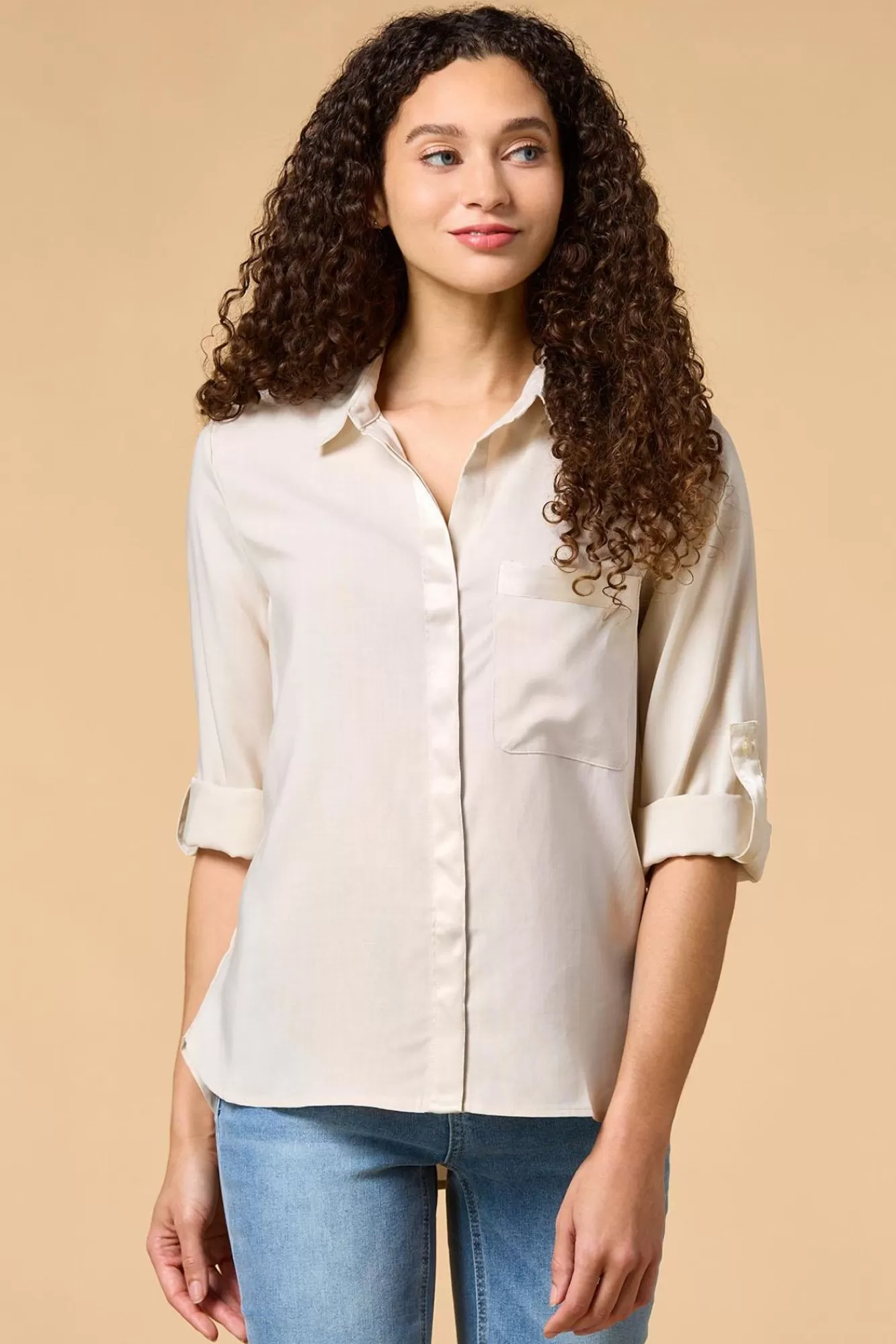 Women Versona Out On A Trim Top