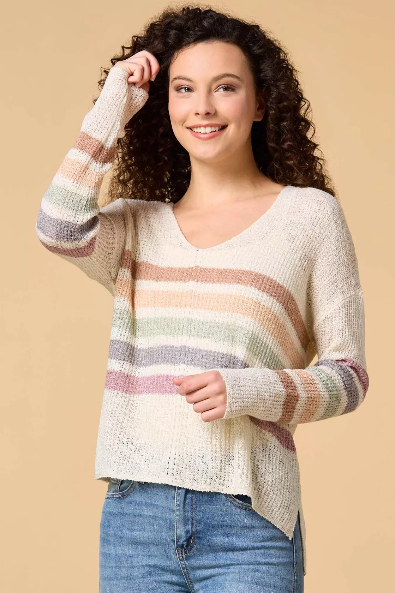 Women Versona Over The Rainbow Top