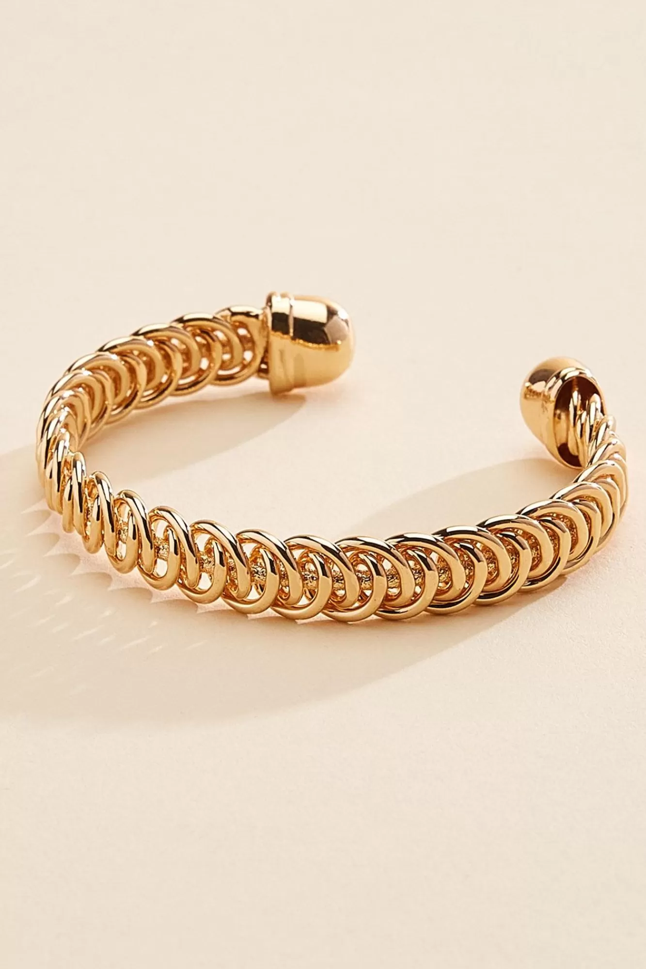 Women Versona Overlapping Circle Cuff Bracelet