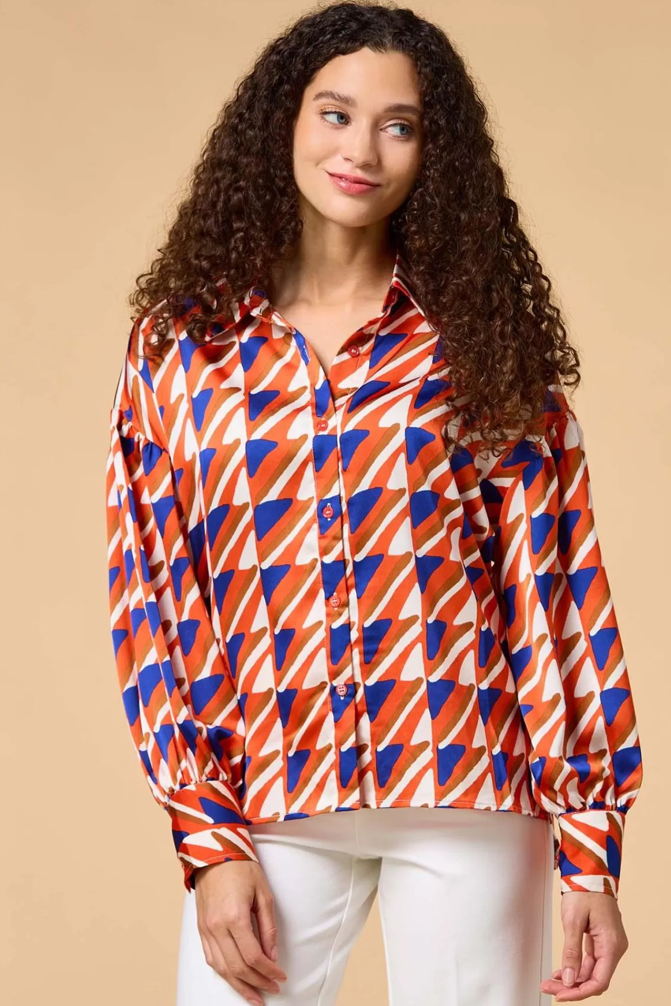 Women Versona Patterned Behavior Top