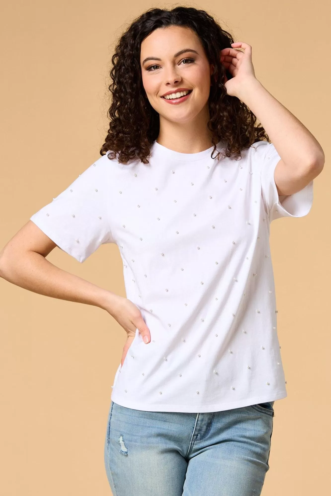 Women Versona Pearly Whites Tee