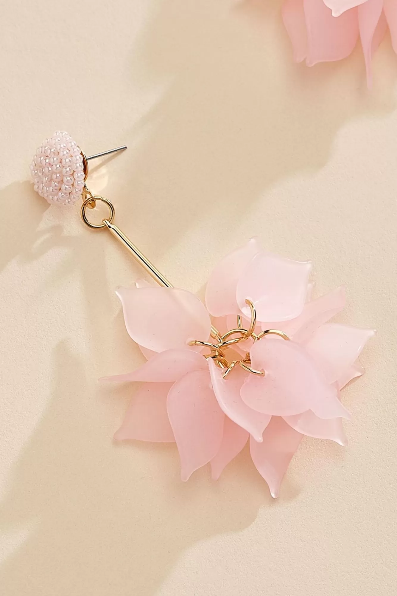 Women Versona Petal Cluster Dangly Earrings