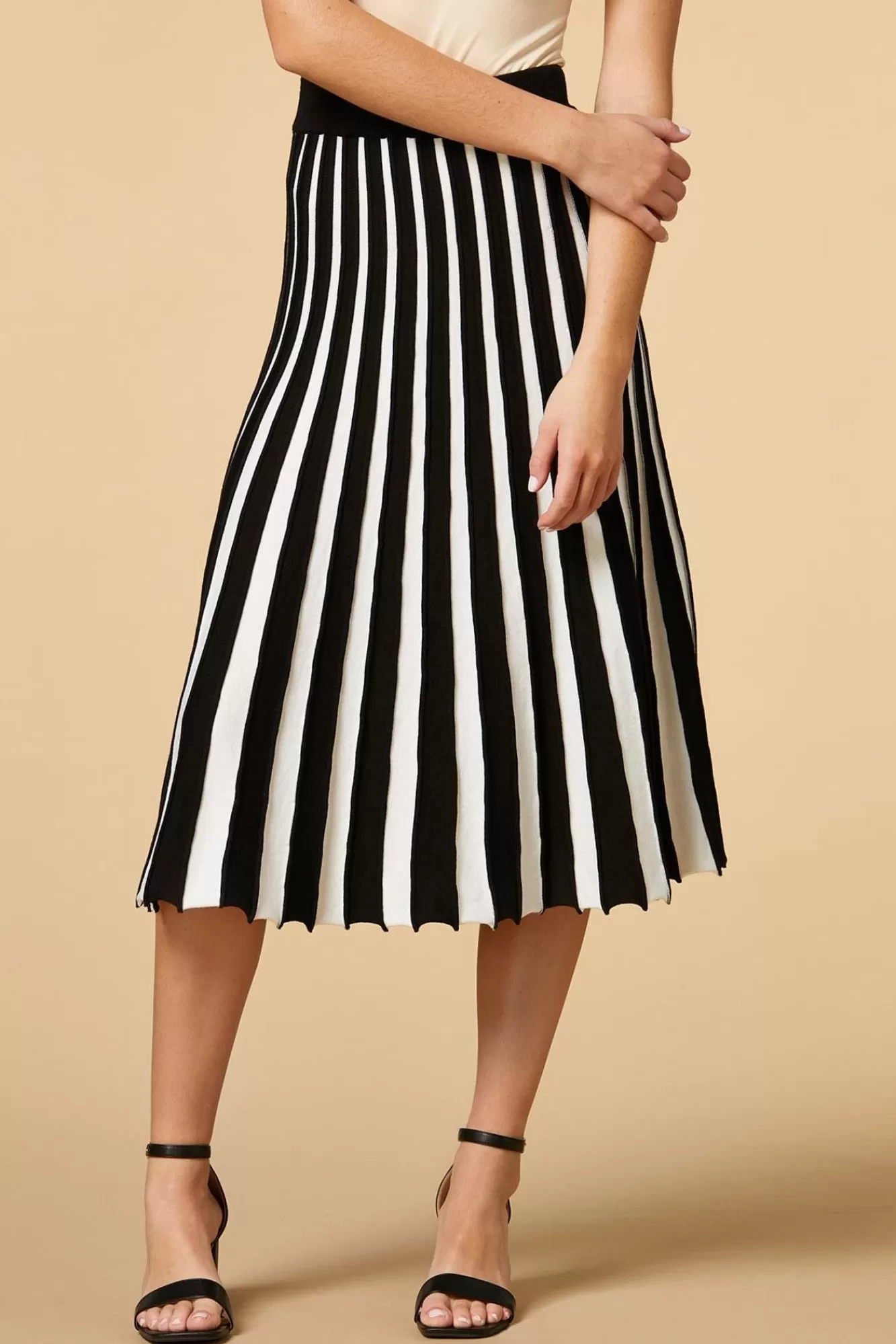 Women Versona Piano Woman Midi Skirt